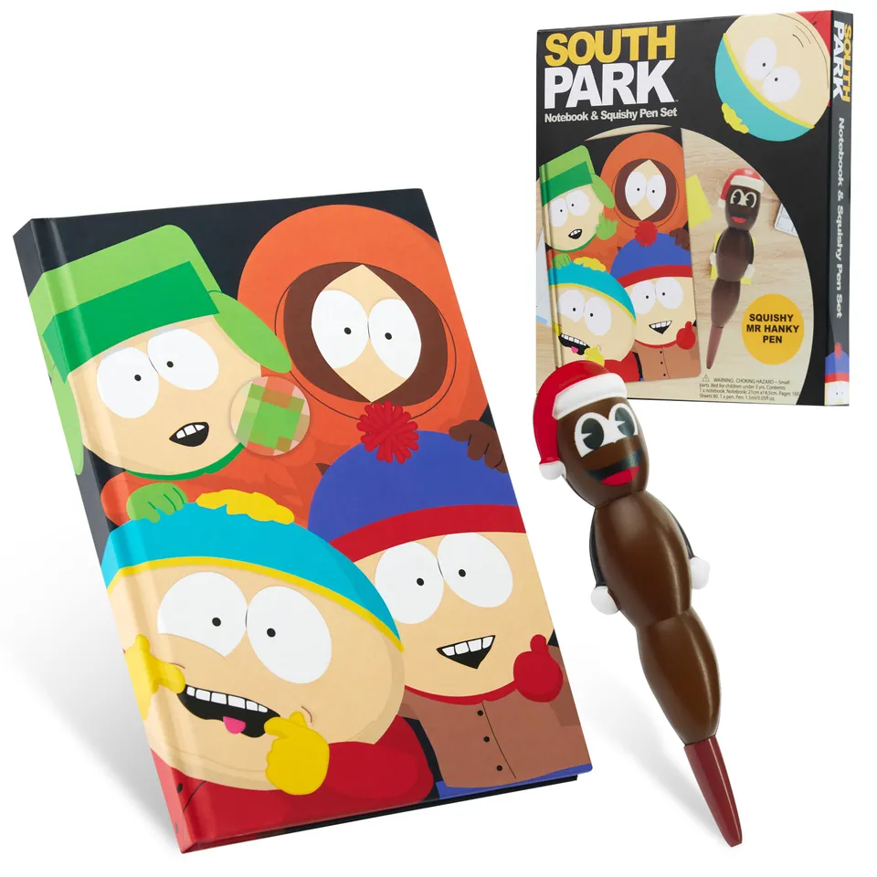 south-park-carnet-a5-stylo-papeterie-humour-licence-officielle image 1