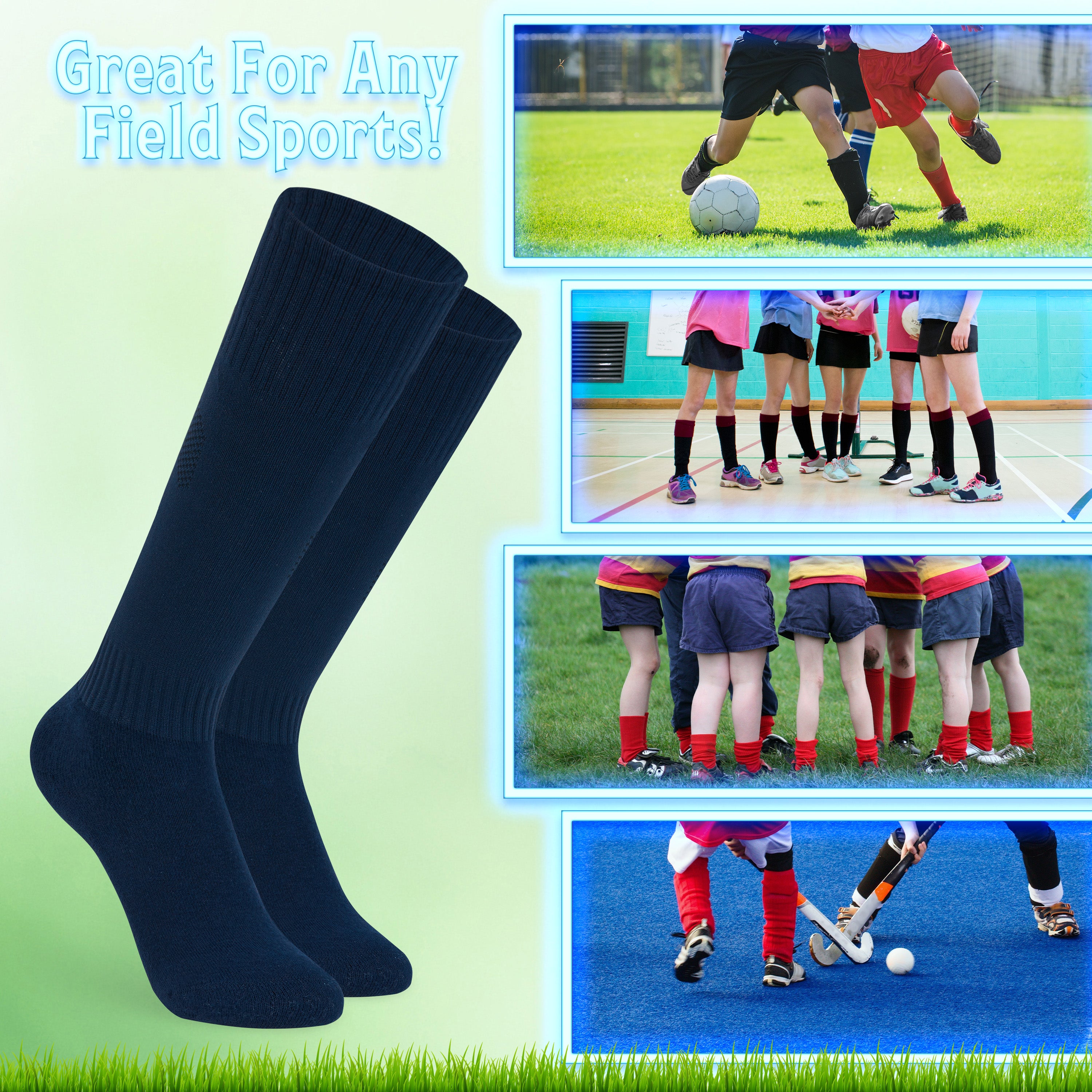 citycomfort-chaussettes-foot-enfant-hautes-marine-lot-3-coton image 6