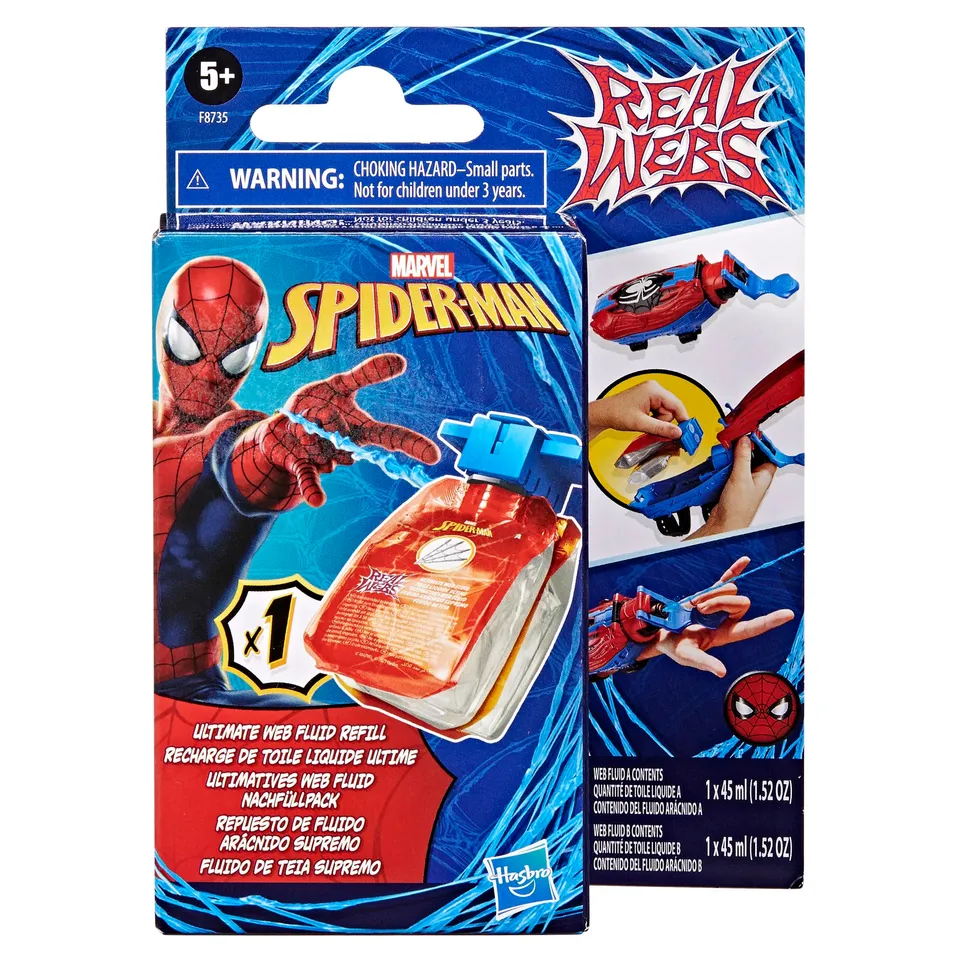 marvel-spider-man-real-webs-recharge-toile-liquide-bleue image 1