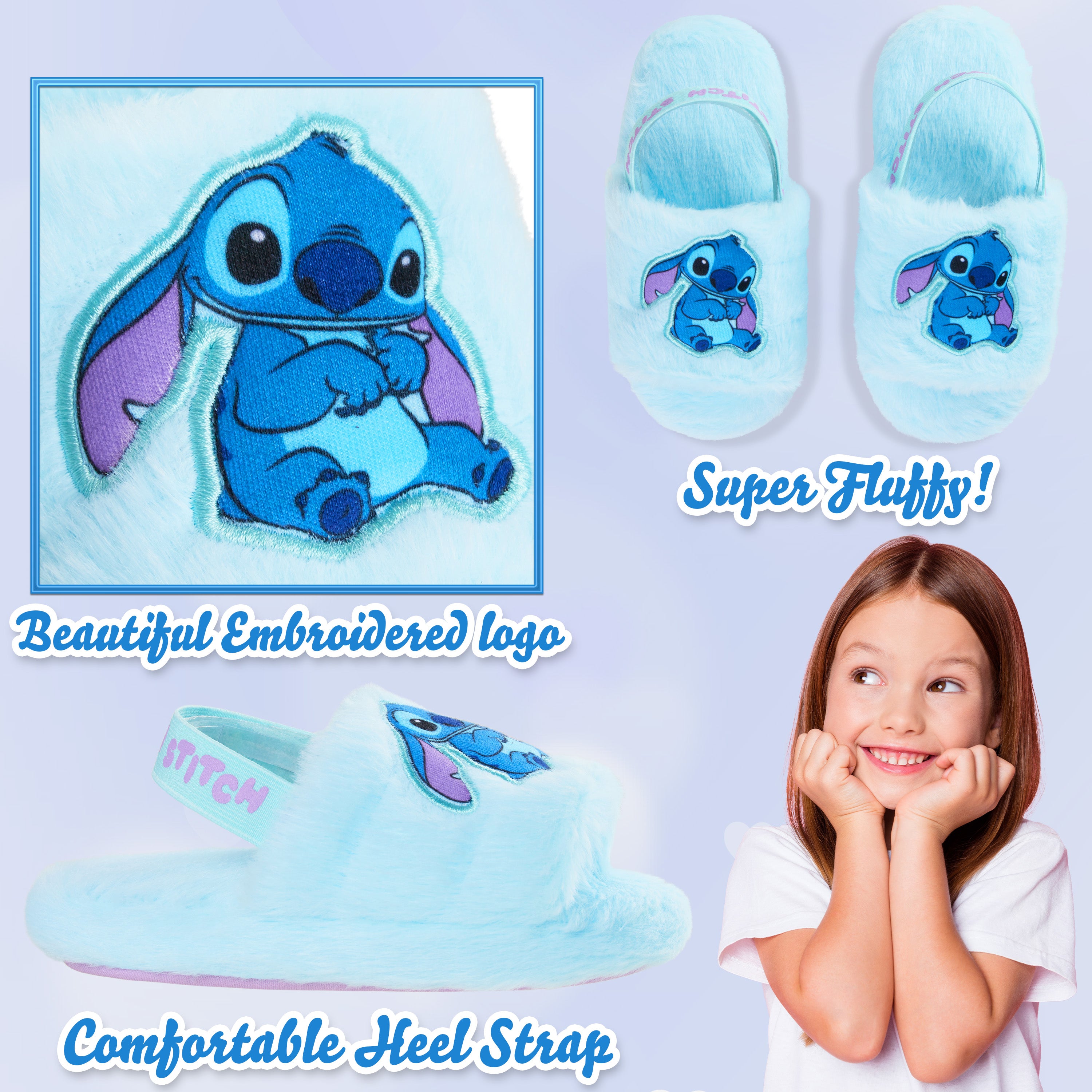 disney-stitch-girls-mules-pantoufles-duveteuses-fille-stitch-achat image 3