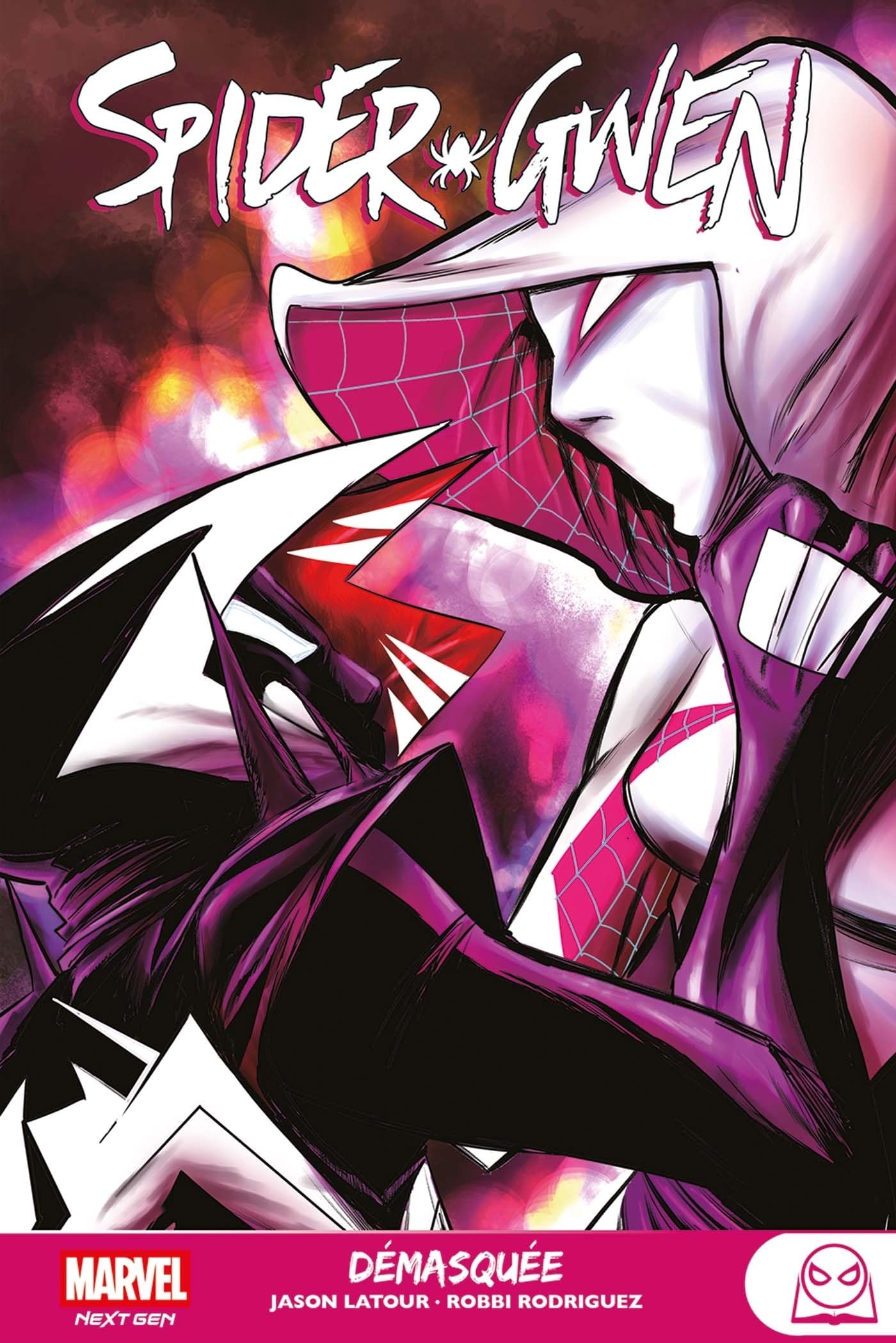 marvel-next-gen-spider-gwen-t04-d-masqu-e-bd image 1