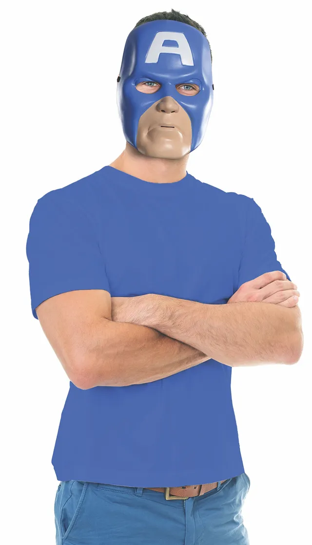 rubie-s-captain-america-ben-cooper-masque-adulte-marvel image 1