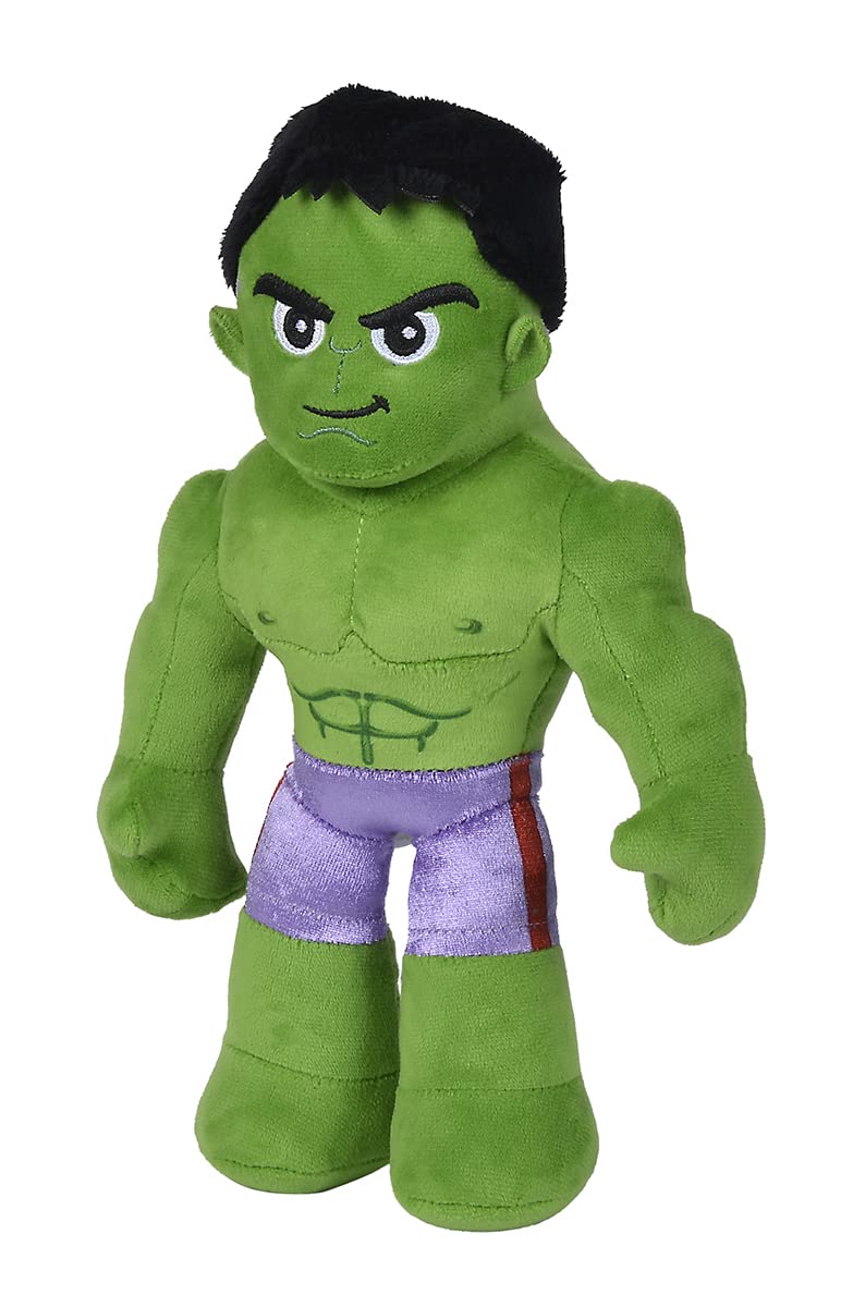 marvel-avengers-hulk-peluche-articul-e-25-cm-short-violet image 2