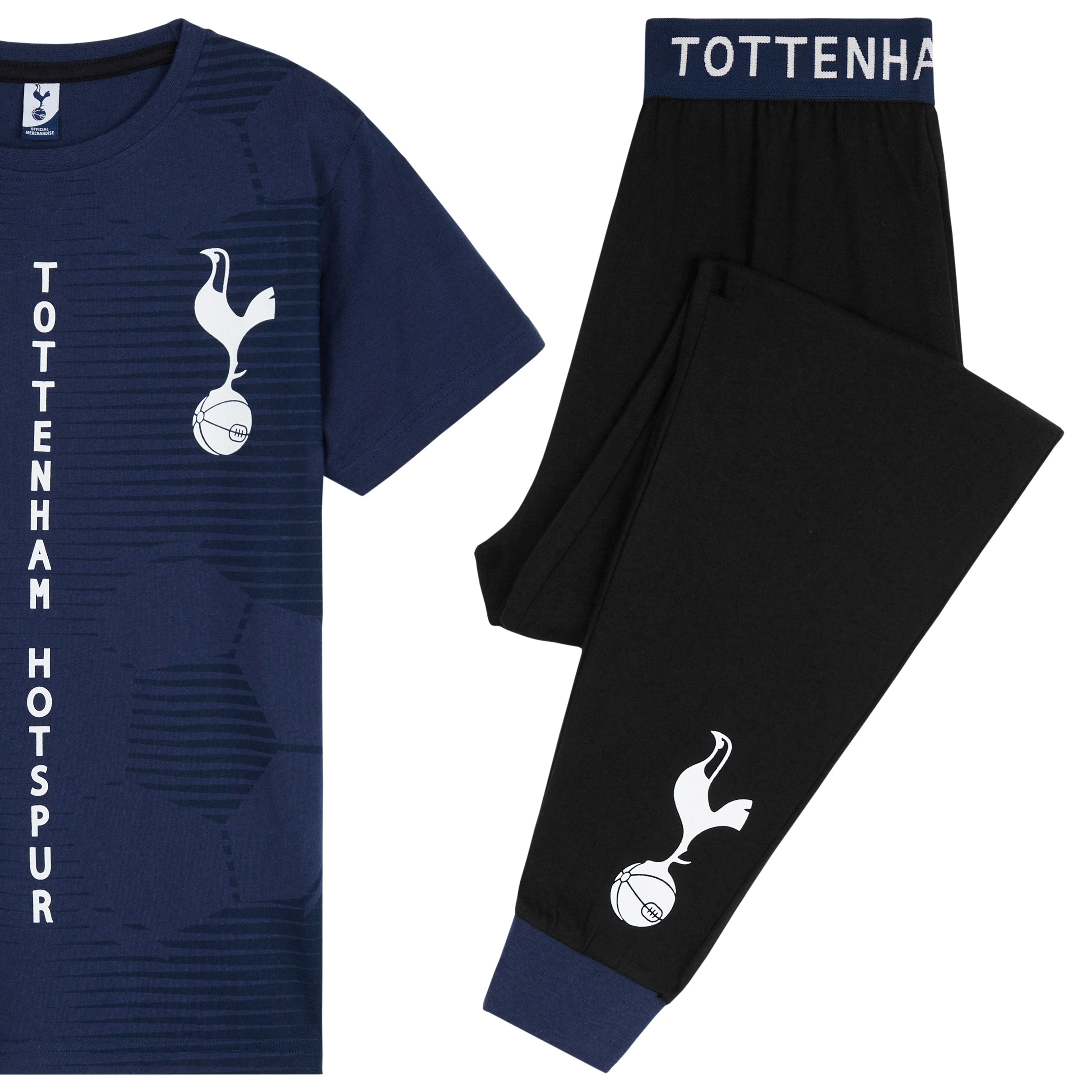 tottenham-hotspur-pyjama-gar-on-bleu-marine-noir-7-8-ans image 2