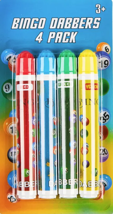 kreativekraft-marqueurs-bingo-lot-multi-couleurs-anti-goutte image 1