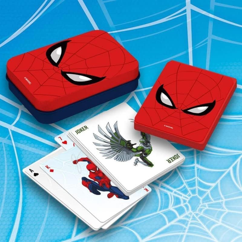 marvel-spider-man-jeu-de-cartes-54-cartes-bo-te-collection image 3