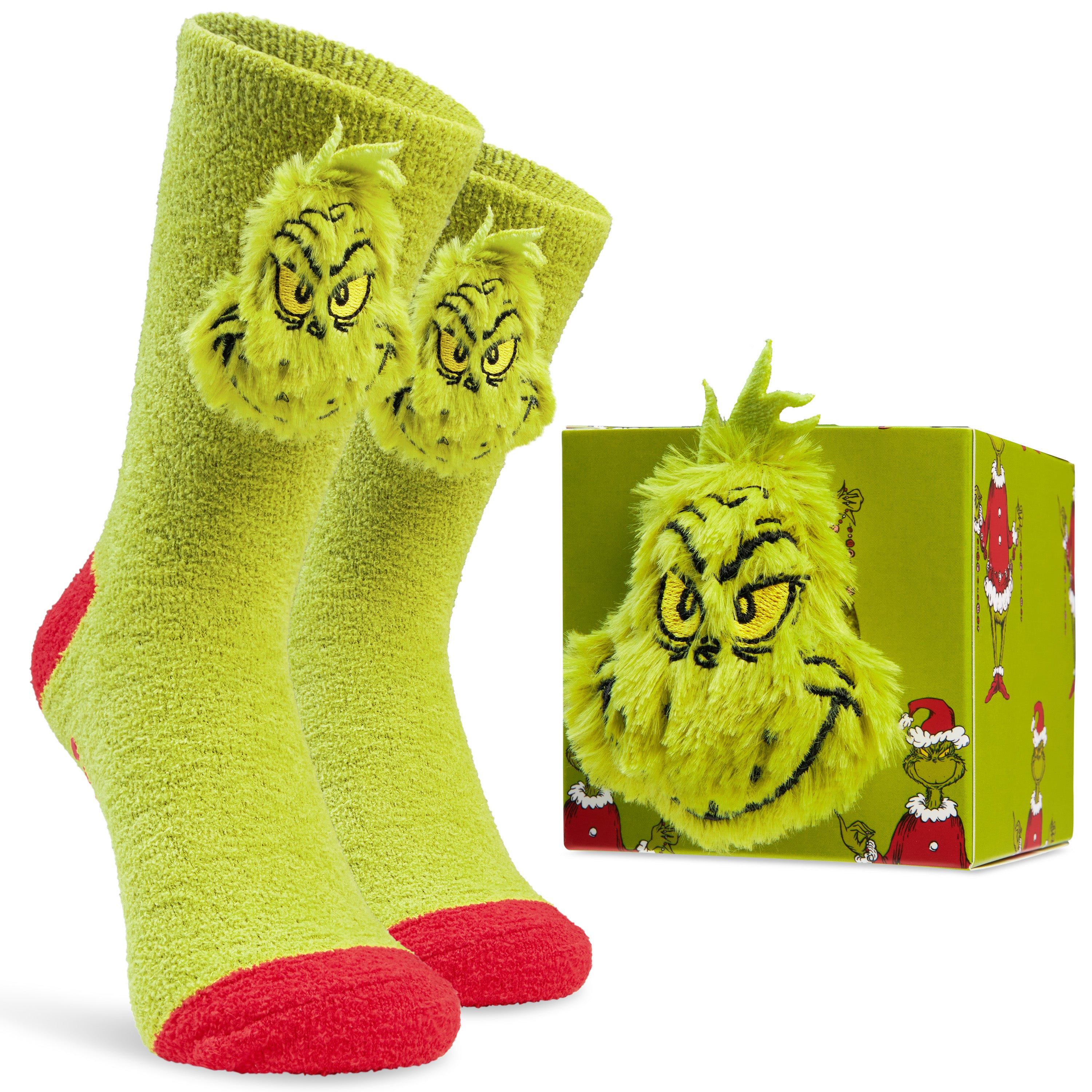 get-trend-men-grinch-chaussettes-pilou-homme-antides-noires-fer-ituo39in-une-adu image 1
