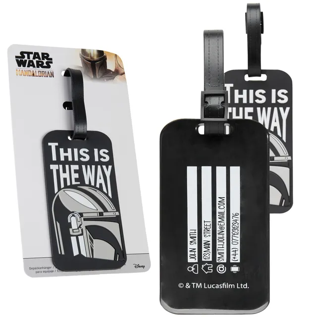 disney-mandalorian-tiquette-valise-pvc-mandalorian image 1