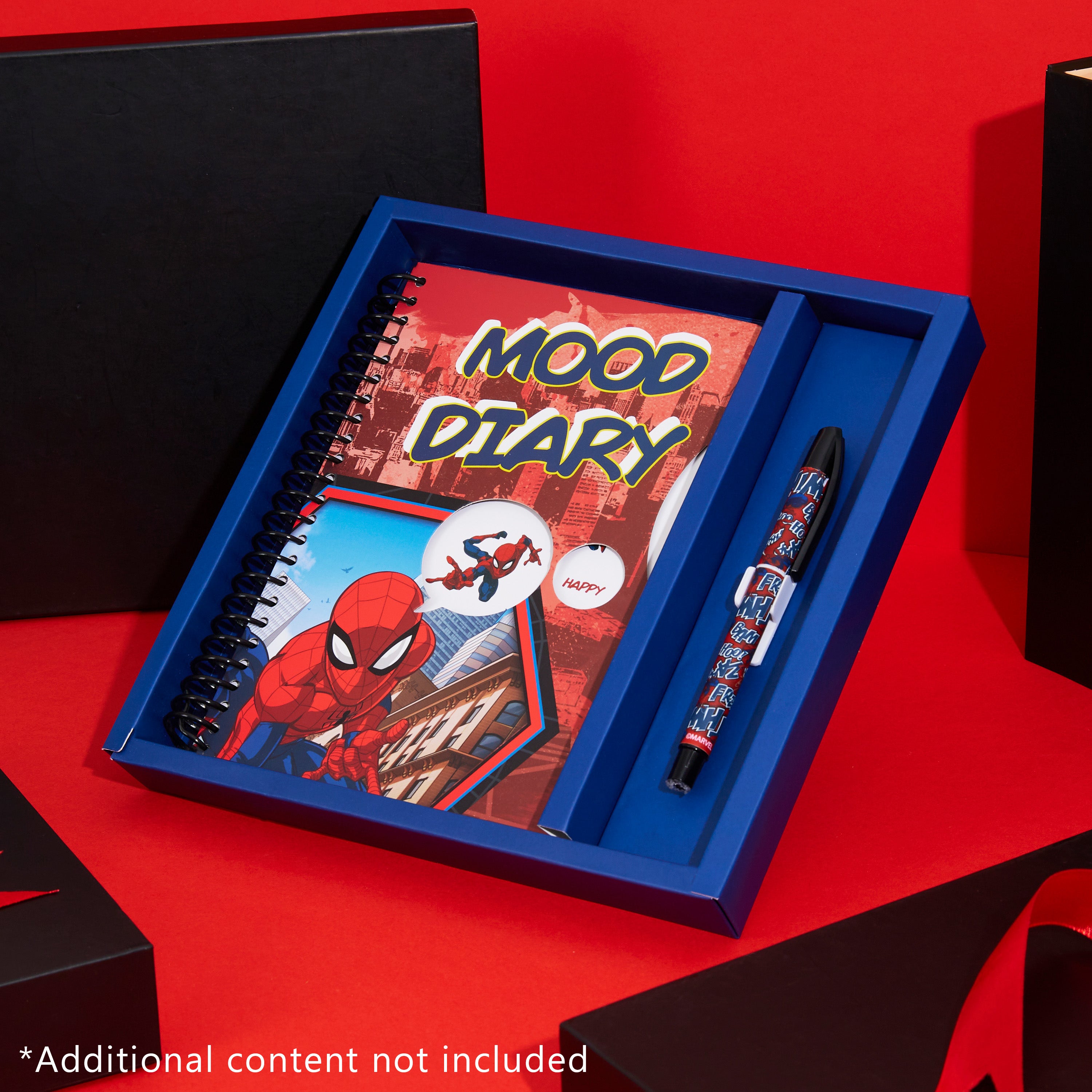 marvel-spiderman-journal-intime-stickers-stylo-enfant image 2