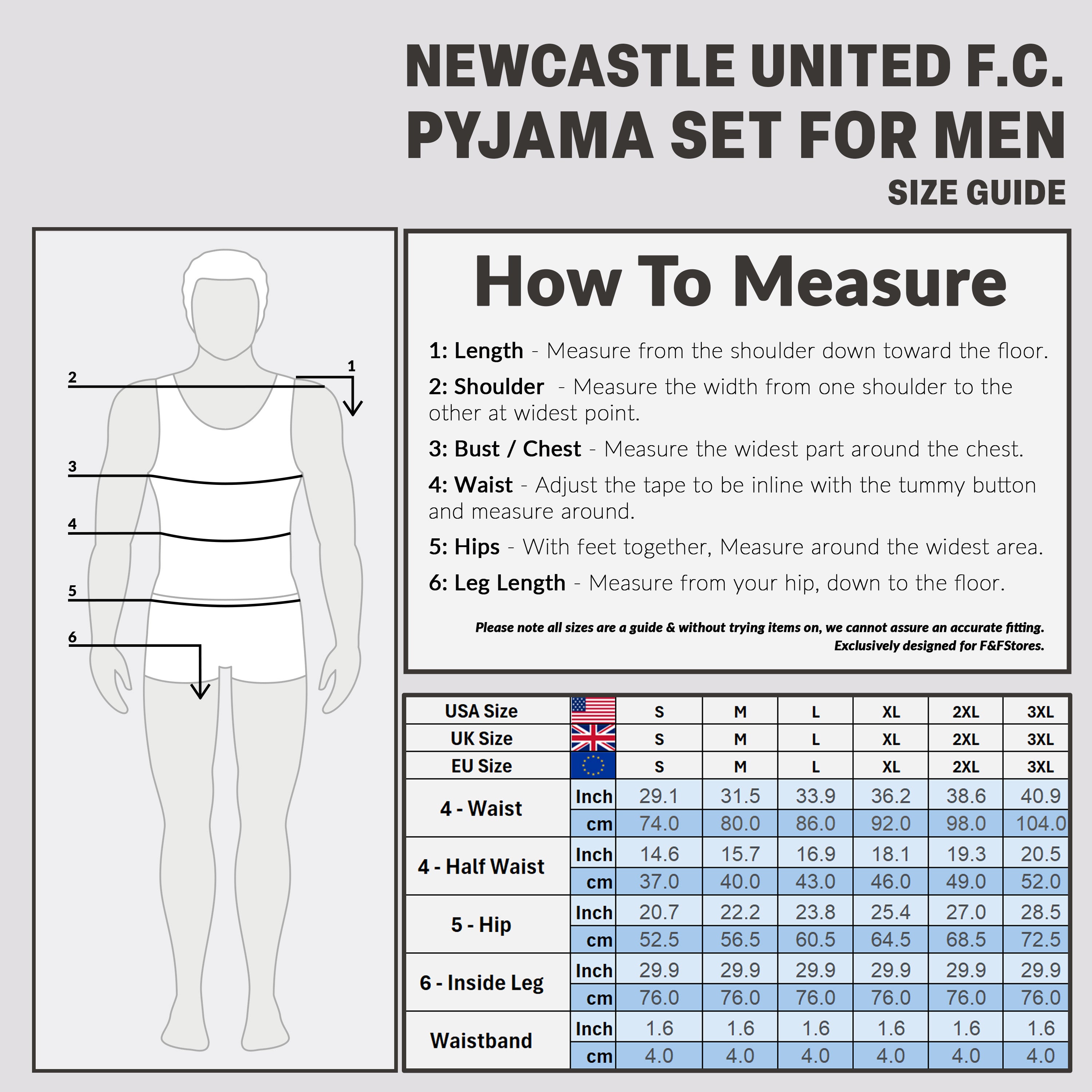 newcastle-united-bas-pyjama-homme-lounge-s-3xl image 6