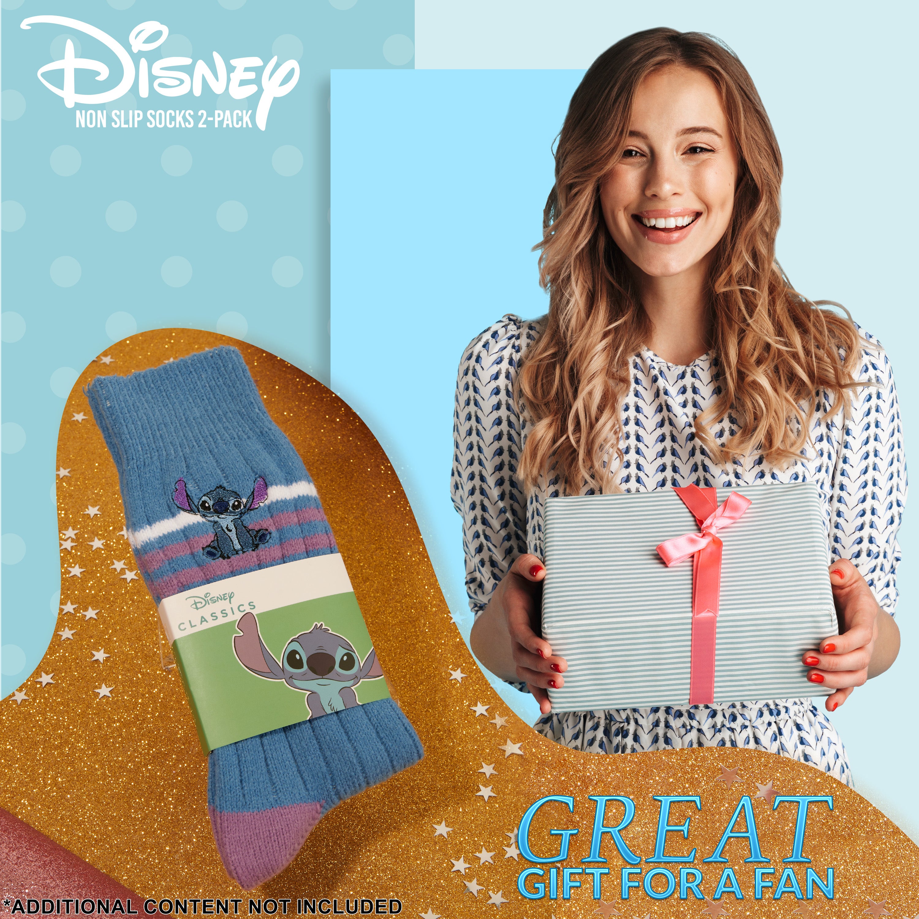 disney-chaussettes-pilou-femme-stitch-antid-rapantes image 2