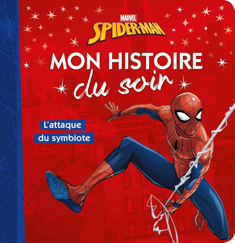 marvel-spider-man-histoire-du-soir-attaque-du-symbiote-livre image 1