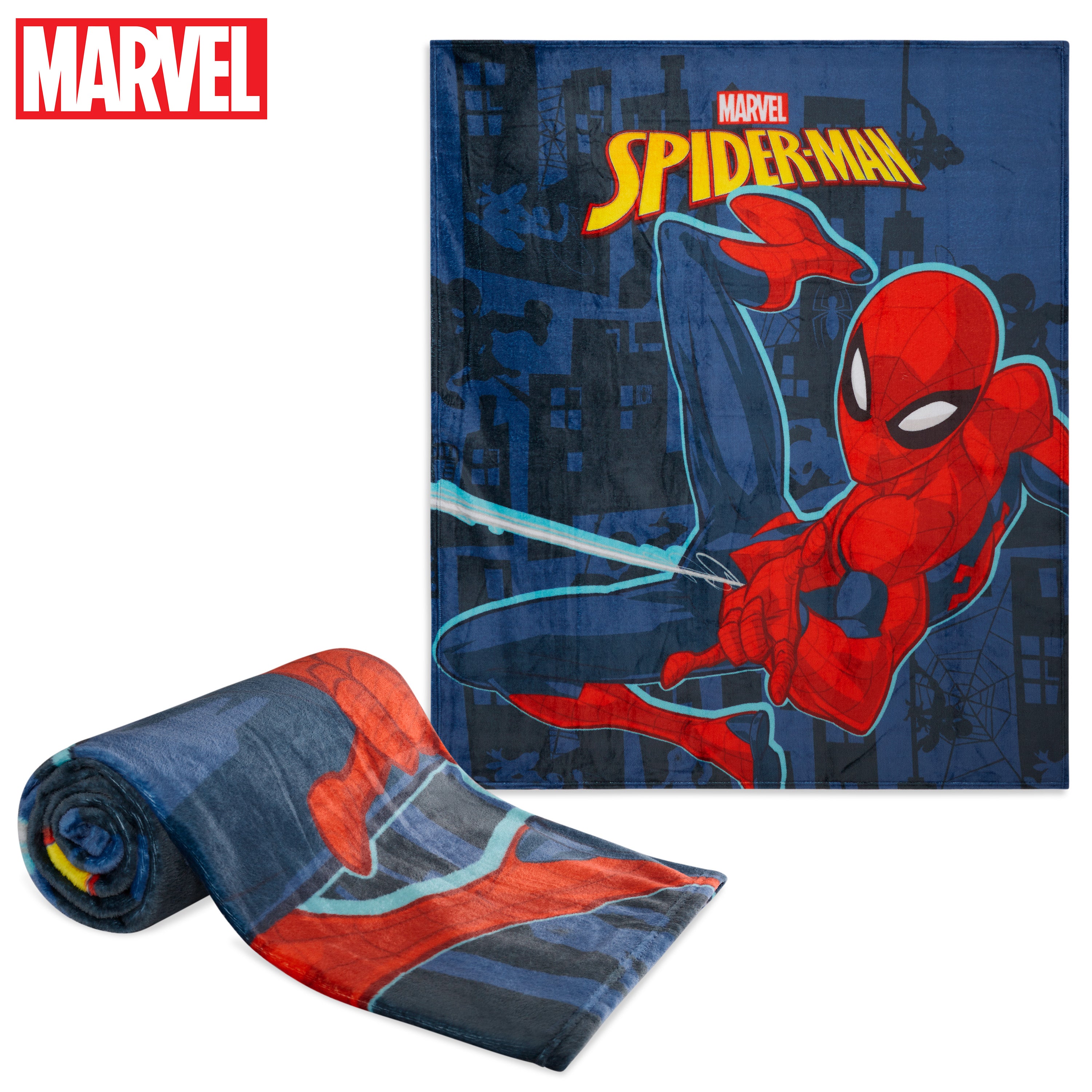 marvel-spiderman-plaid-polaire-bleu-150x130-doux image 6