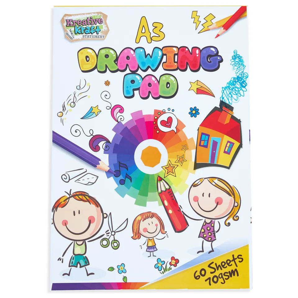 get-trend-arts-crafts-bloc-dessin-a3-enfant-70g-x1 image 1