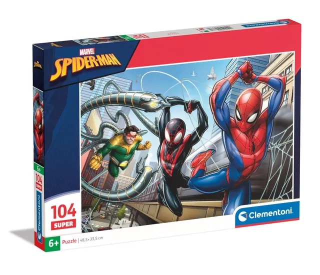 clementoni-marvel-spider-man-puzzle-104-pi-ces-enfant image 1