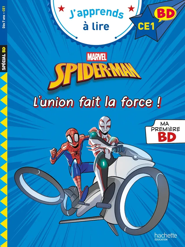 marvel-spider-man-l-union-fait-la-force-bd-ce1-disney-bd image 1