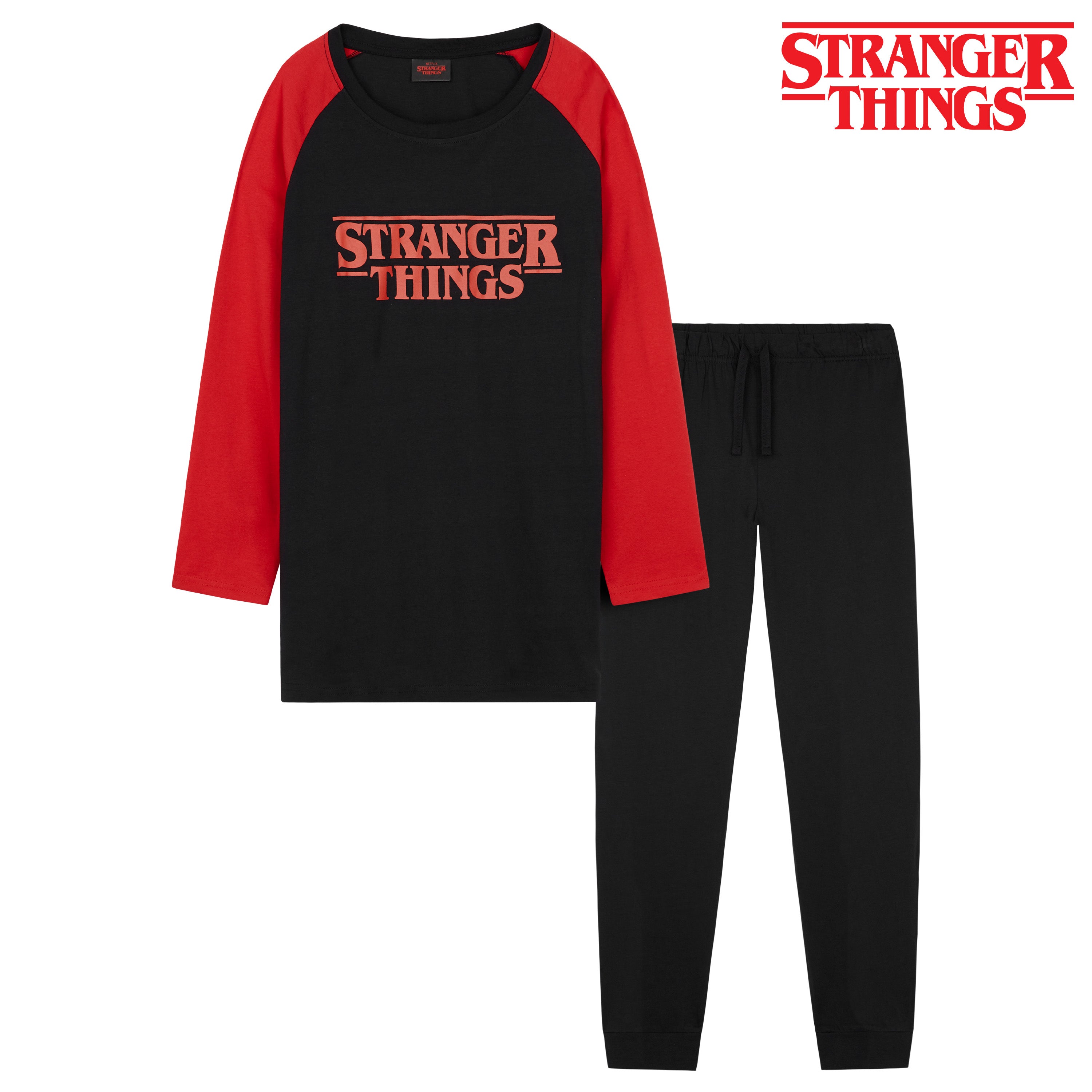 stranger-things-pyjama-femme-coton-manches-longues-2-pi-ces-taille-s image 5