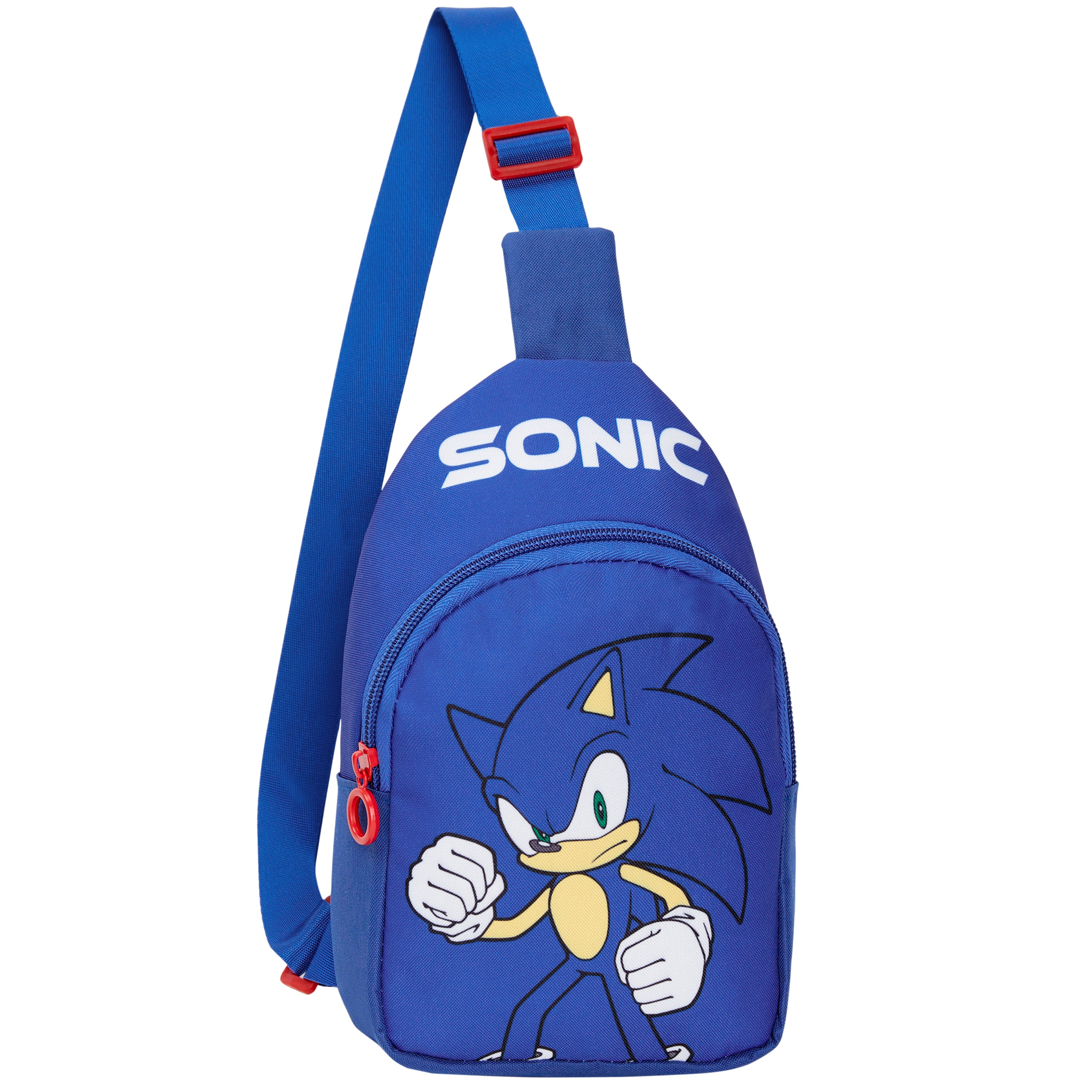 sonic-sac-bandouli-re-enfant-bleu-compartiment-zipp-sangle-r-glable image 1