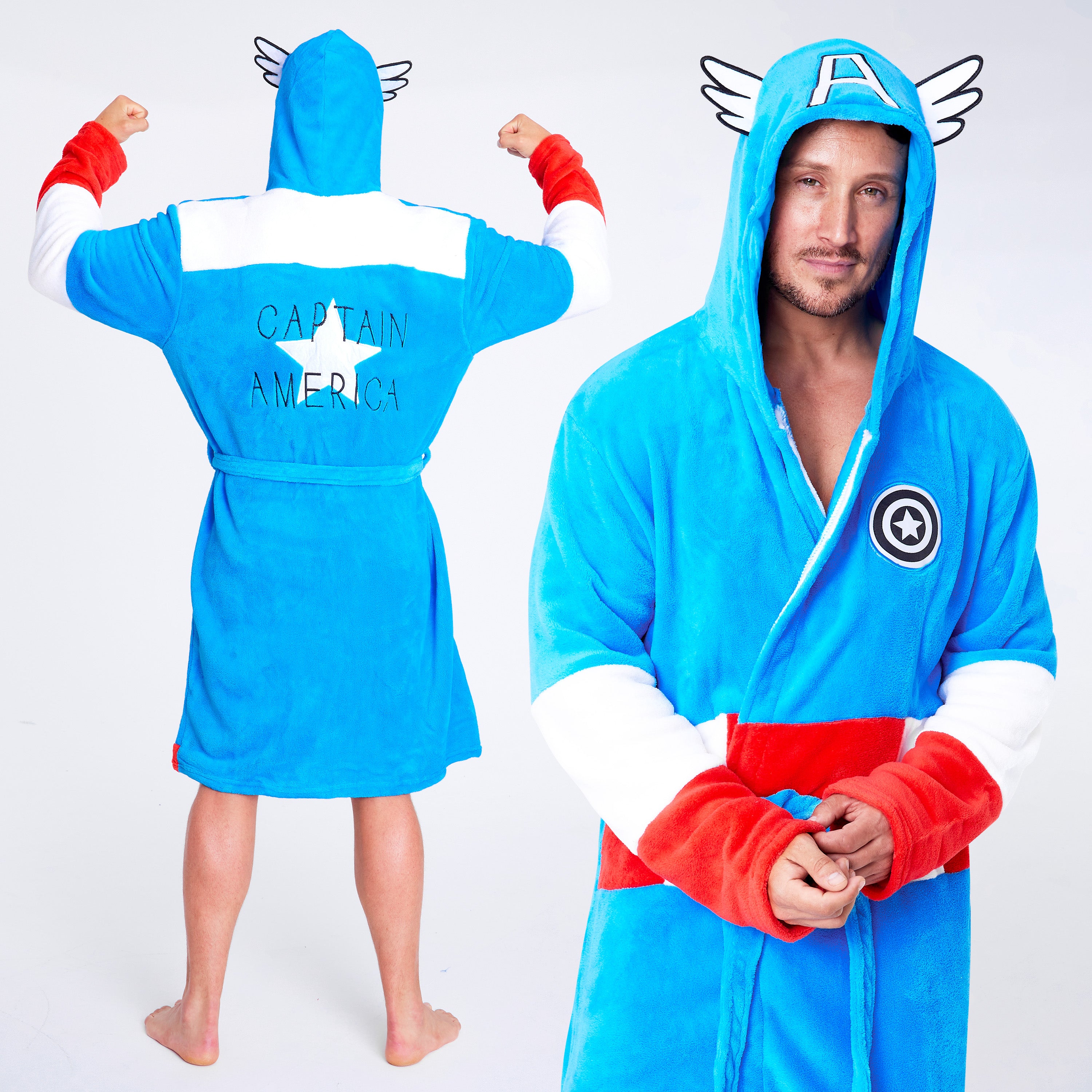 marvel-peignoir-homme-capuche-polaire-doux-taille-m image 6