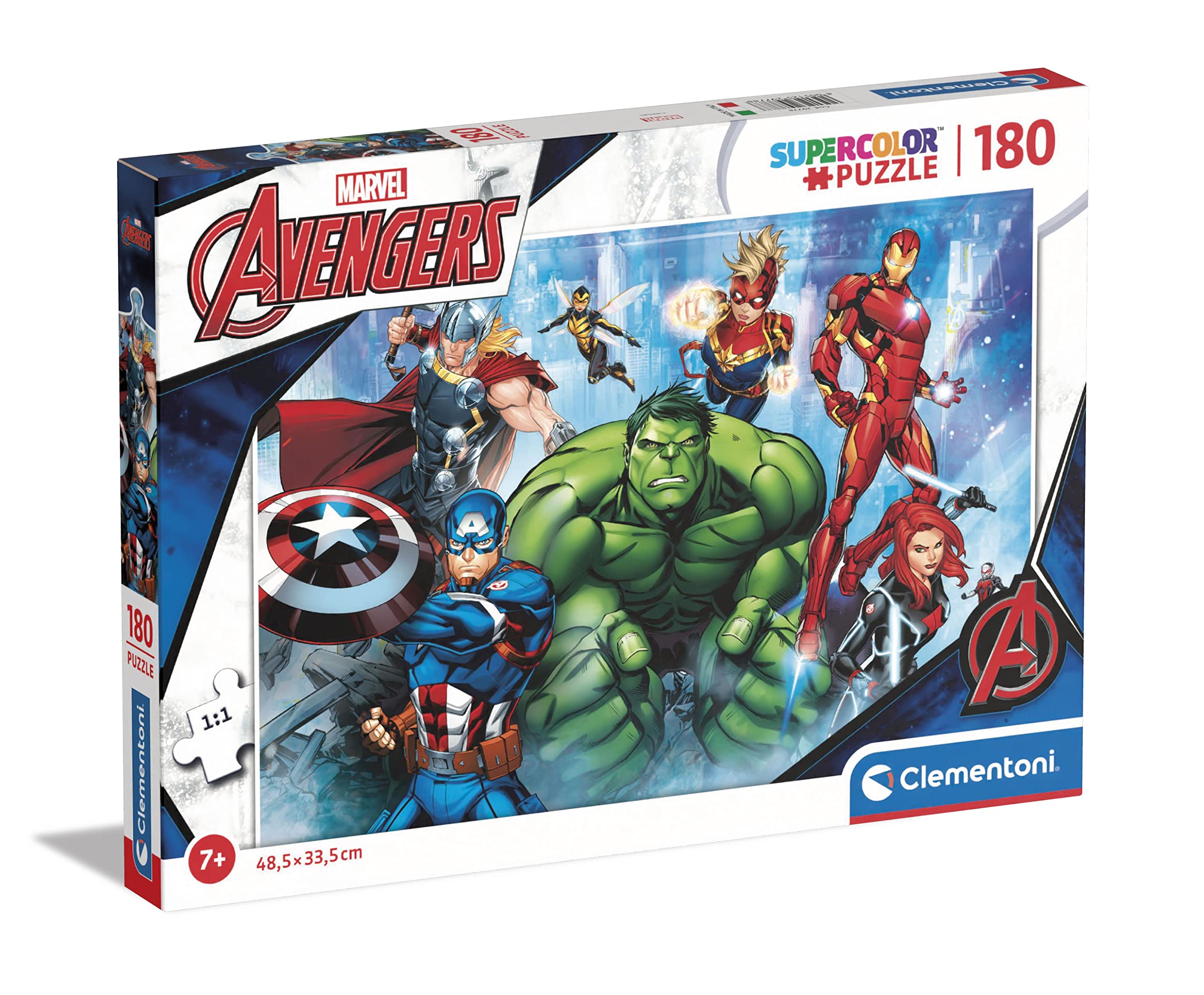 clementoni-marvel-supercolor-puzzle-spider-man-104-pi-ces-d-s-6-ans image 7