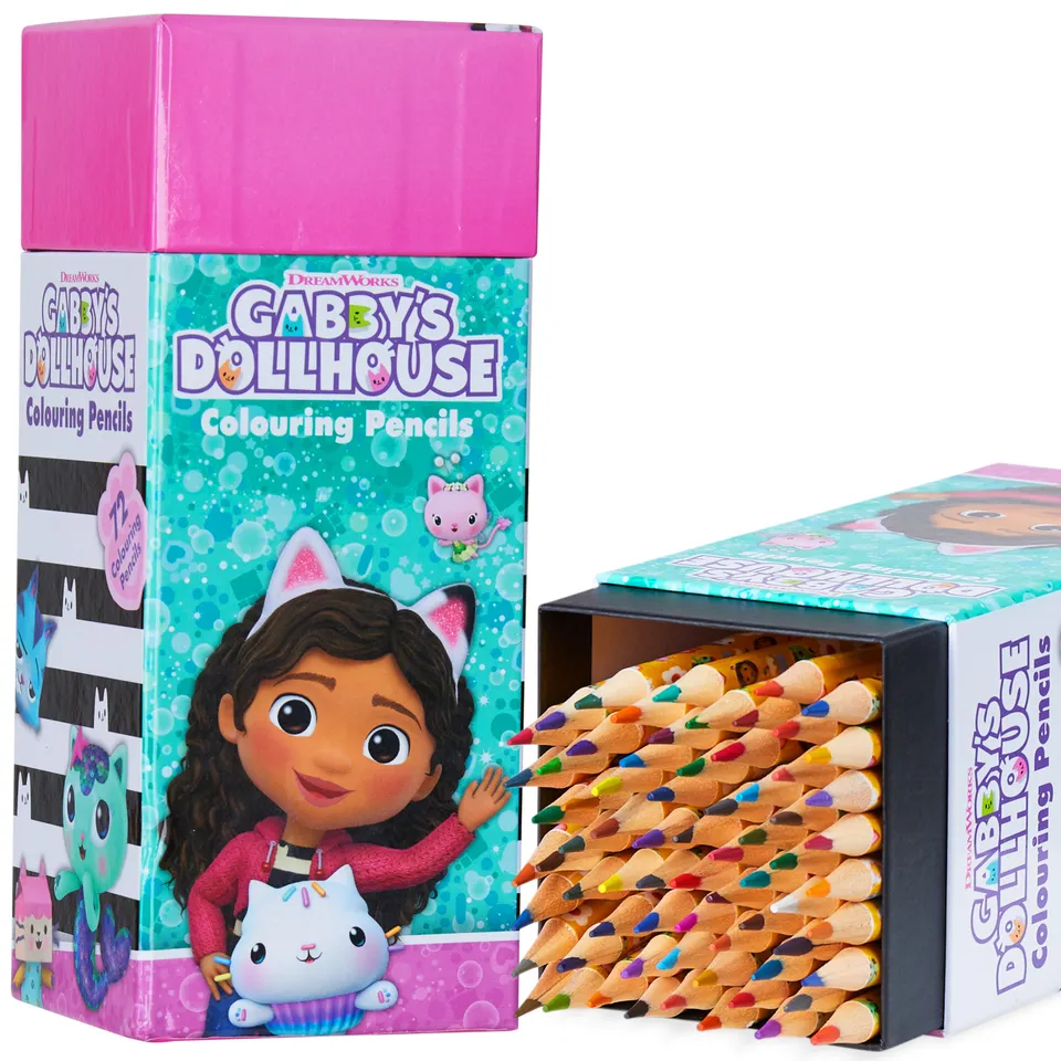 gabby-s-dollhouse-crayons-de-couleur-enfant-bo-te-72 image 1