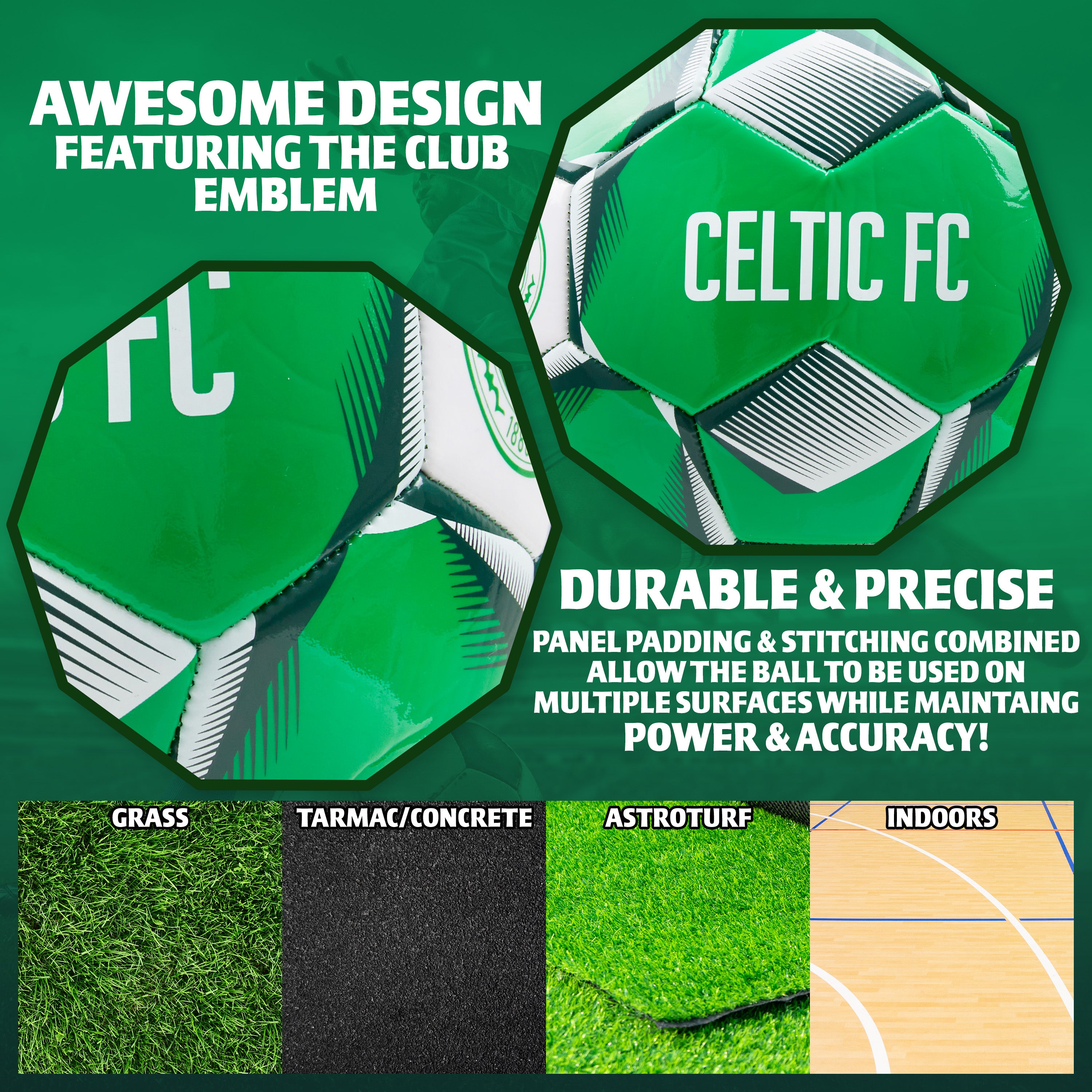 celtic-f-c-ballon-football-taille-3-entra-nement image 5