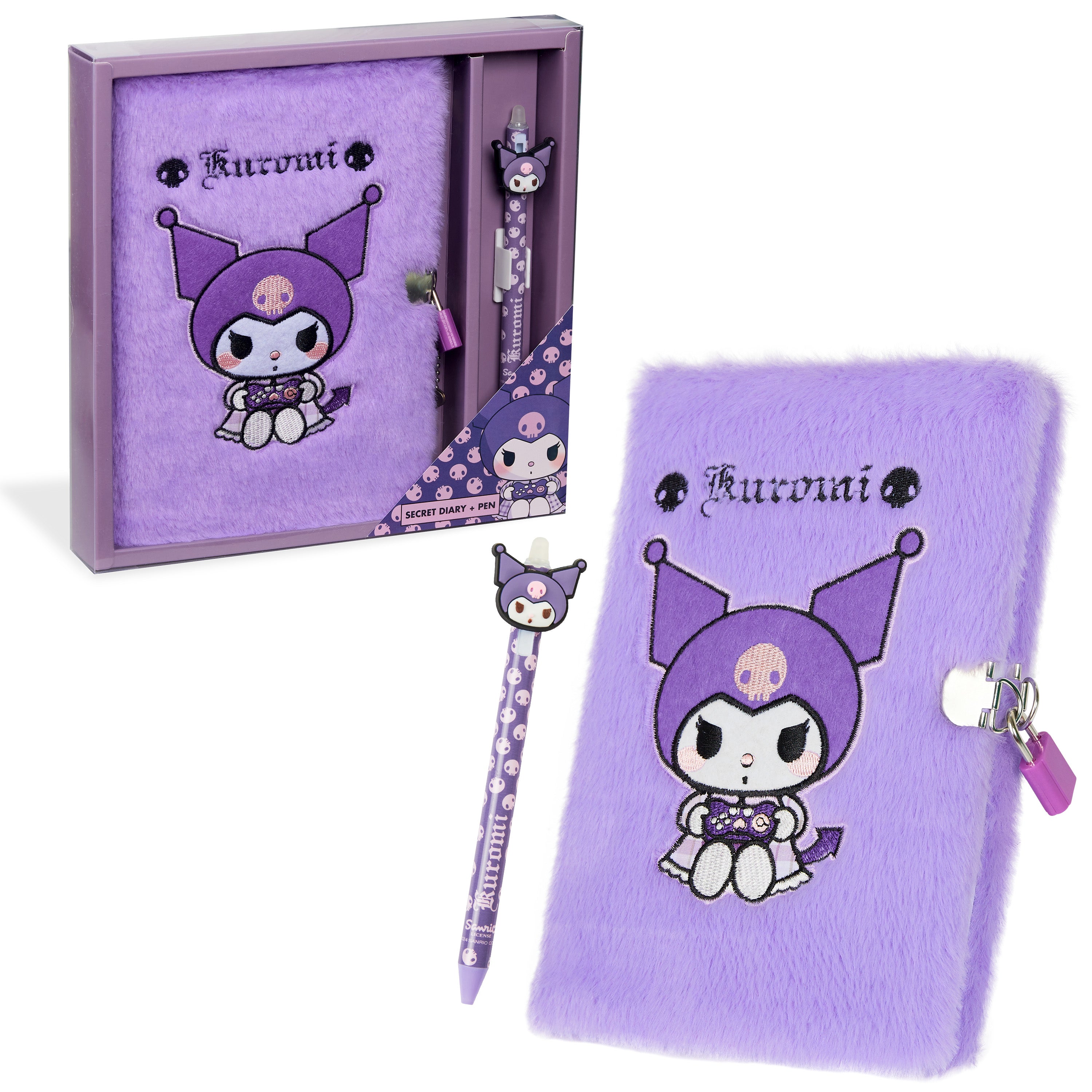 get-trend-hello-kitty-journal-intime-a5-cadenas-kuromi image 1
