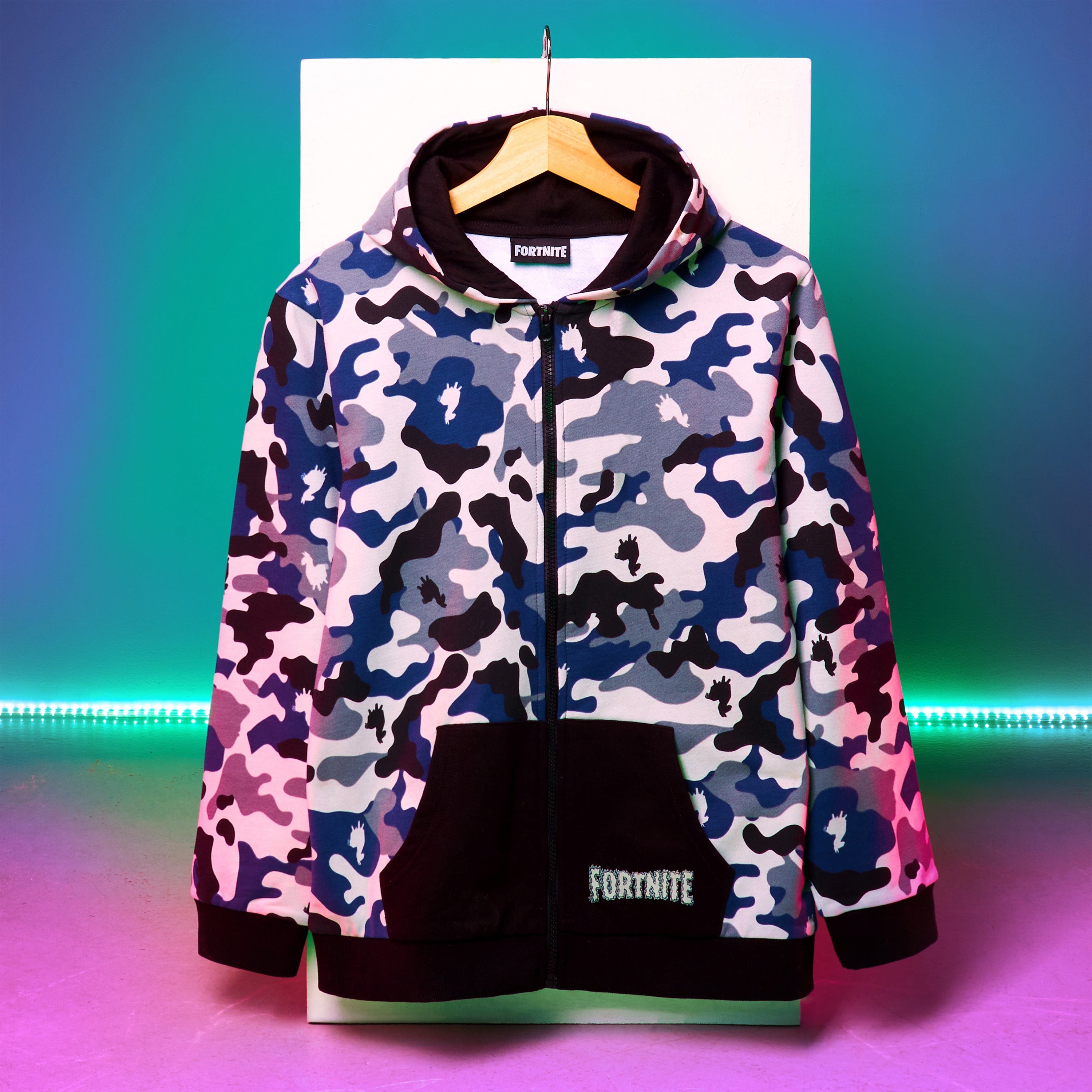 fortnite-sweat-zipp-capuche-gar-on-manches-longues image 5