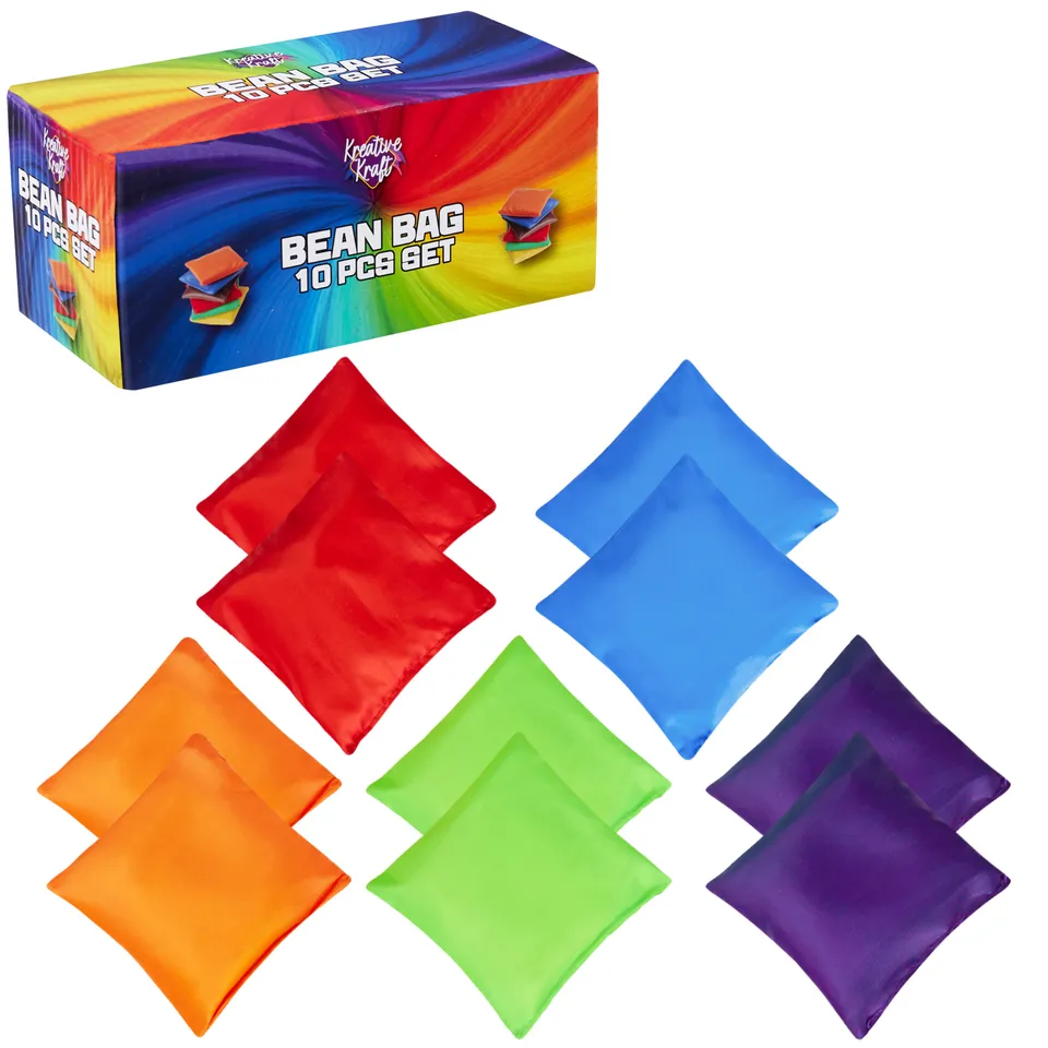 kreativekraft-sacs-lest-s-jeu-lancer-enfant-lot-10-couleurs image 1