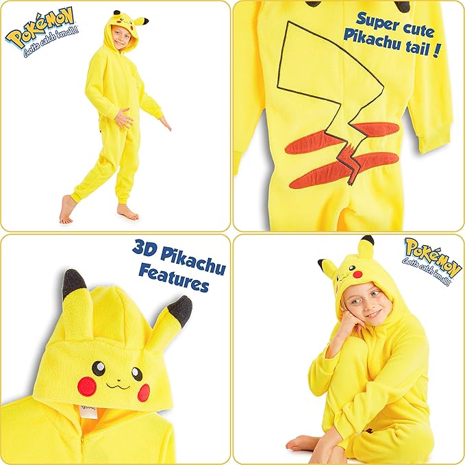 pok-mon-pikachu-grenouill-re-polaire-enfant-capuche-zip image 6