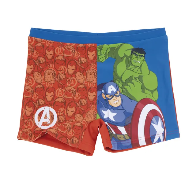 marvel-avengers-short-de-bain-gar-on-rouge-6-ans image 1