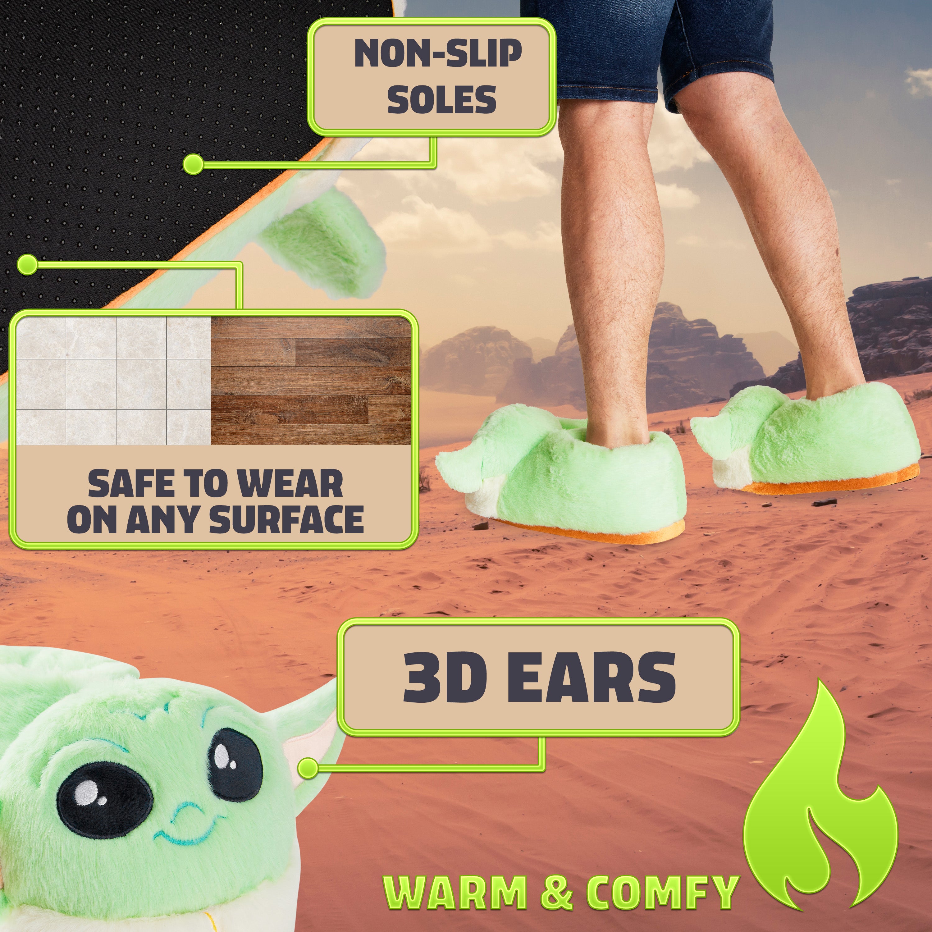 disney-mandalorian-pantoufle-homme-baby-yoda-3d-chaude image 4
