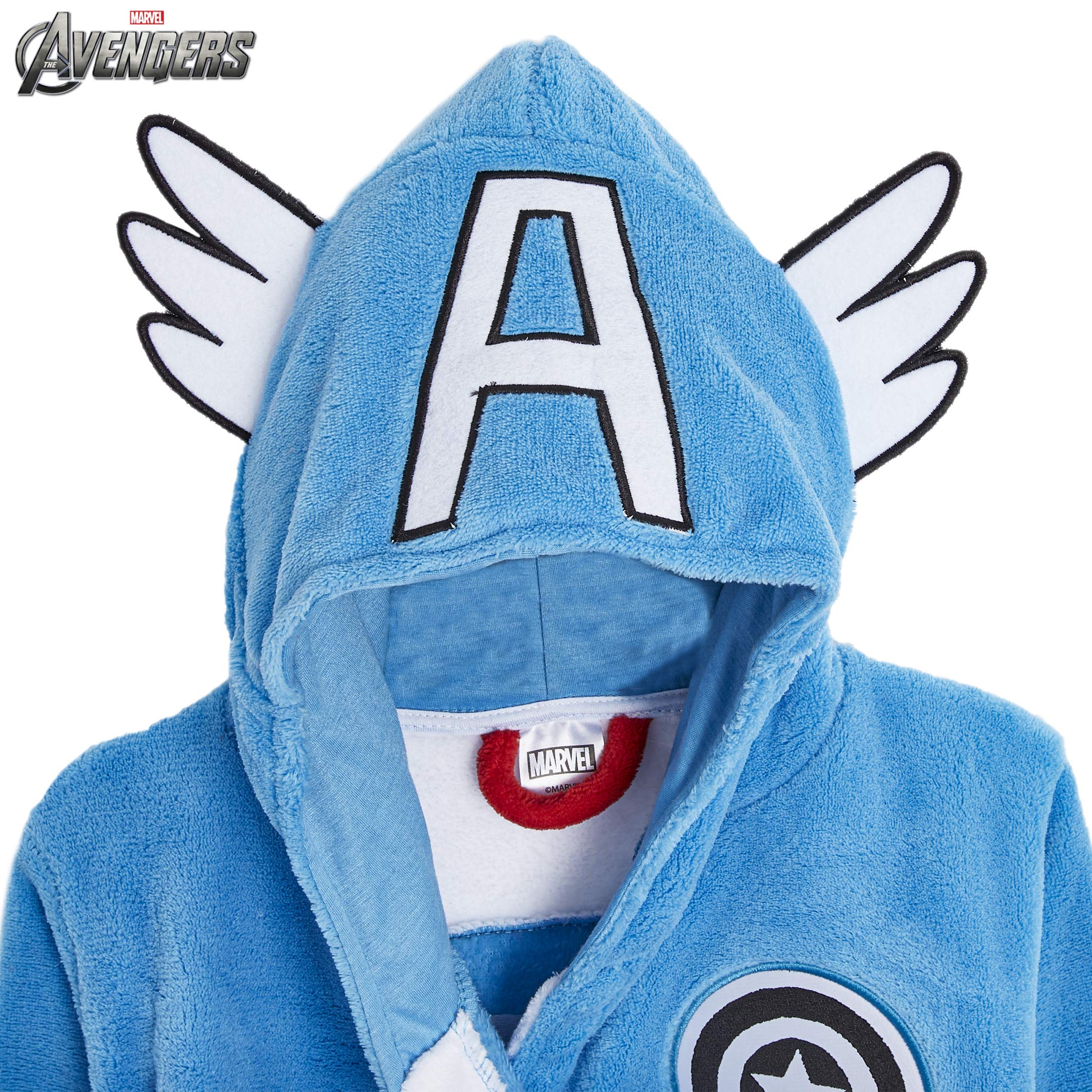 marvel-peignoir-polaire-enfant-avengers-hulk-captain-america image 2