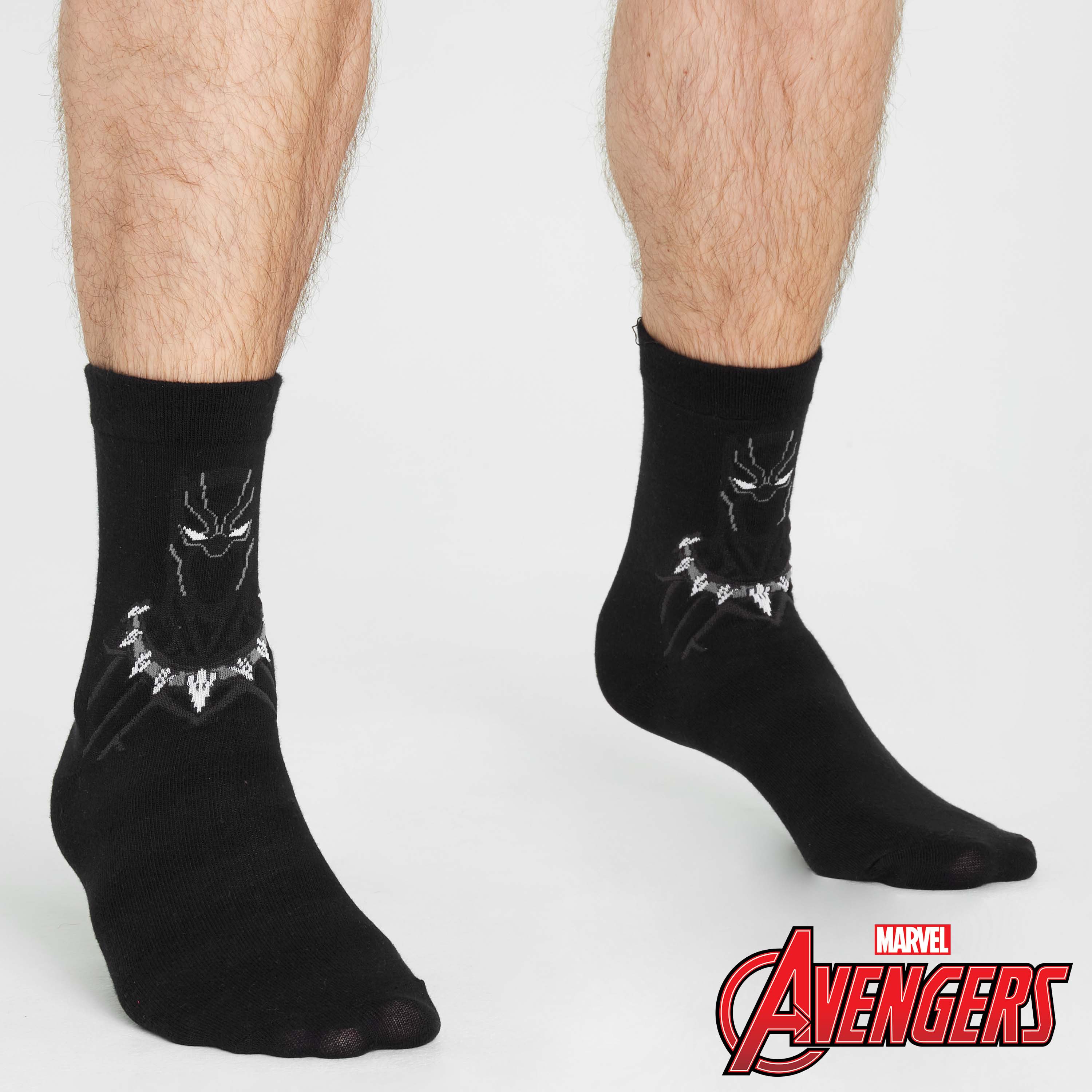 marvel-chaussettes-homme-mi-mollet-lot-5-respirant image 7