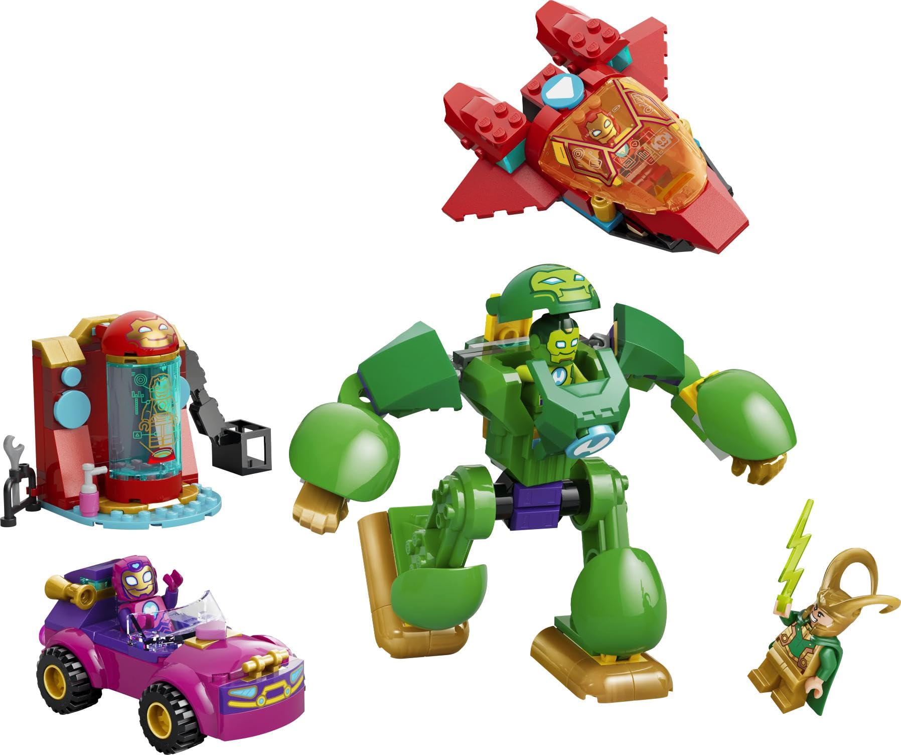 lego-marvel-11211-loki-contre-team-iron-man-jeu-204-pi-ces image 2