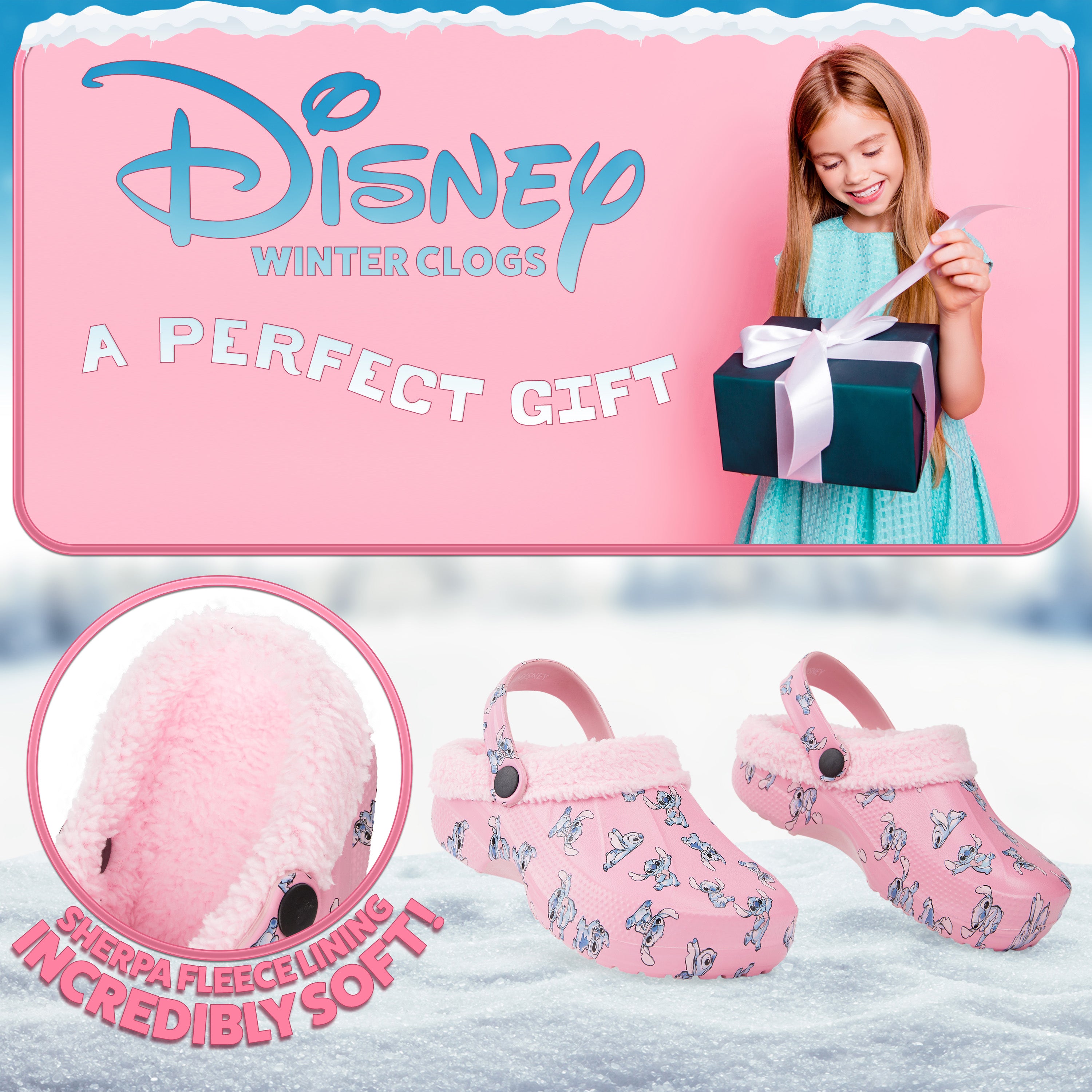 disney-stitch-sabots-enfant-polaire-breloques-bleus image 3