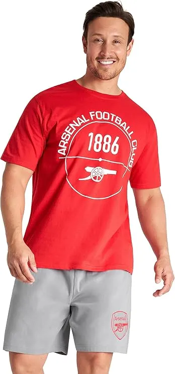 get-trend-pyjama-court-homme-arsenal-taille-l-t image 1