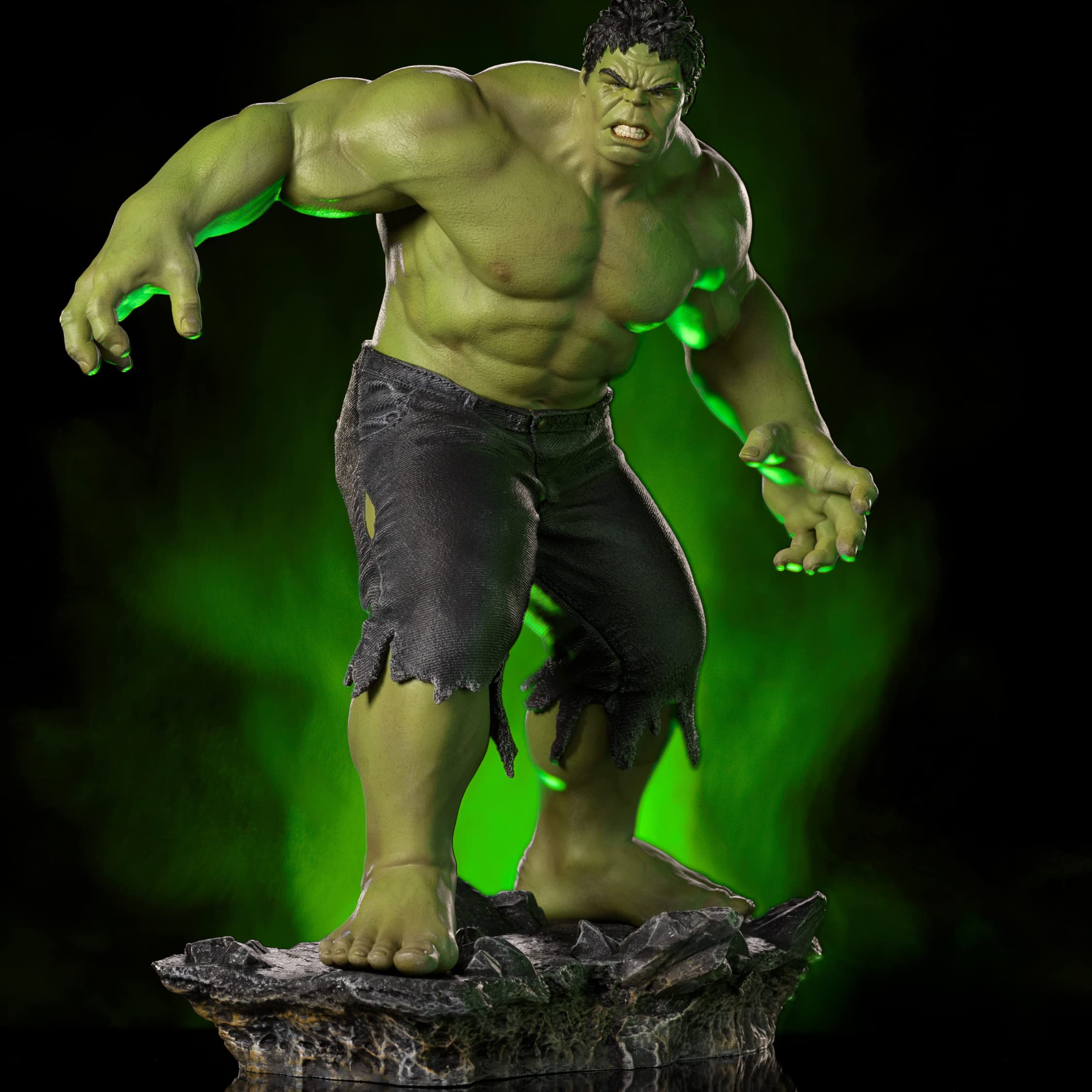 iron-studios-hulk-battle-of-new-york-statue-27-cm-infinity-saga image 2