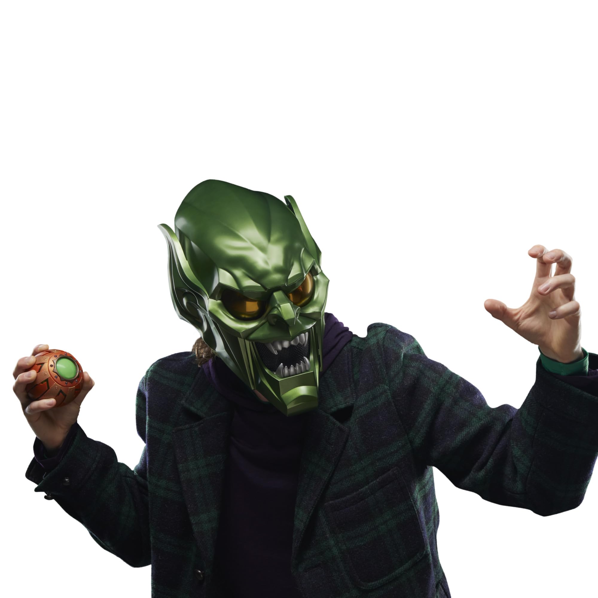 marvel-legends-green-goblin-casque-cosplay-no-way-home image 8