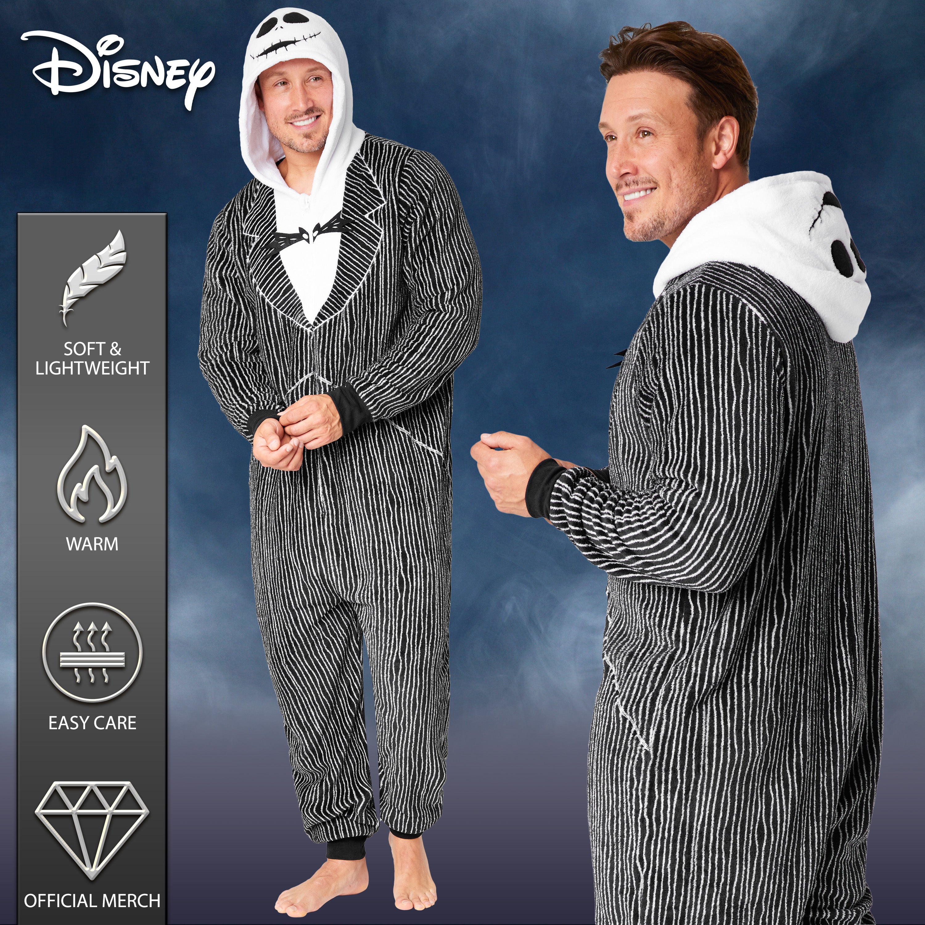 disney-stitch-combinaison-pyjama-femme-polaire-capuche-s-2xl image 5