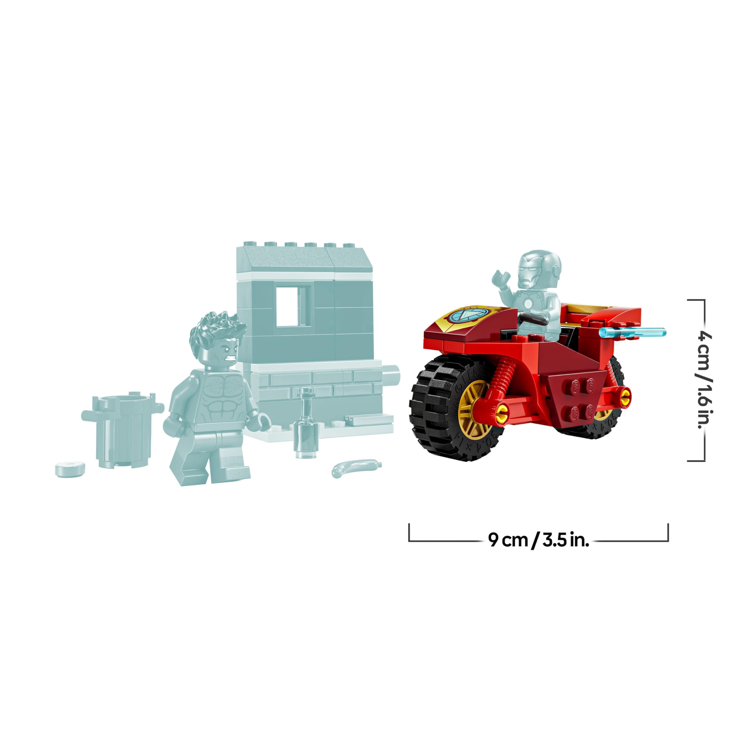 lego-marvel-76287-iron-man-moto-et-hulk-4-ans-68-pi-ces image 6