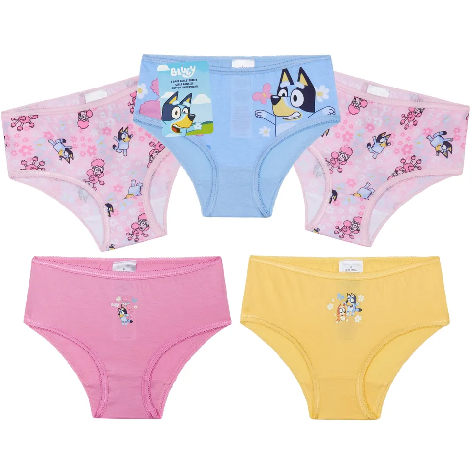 get-trend-girls-bluey-culotte-fille-lot-5-respirant image 1