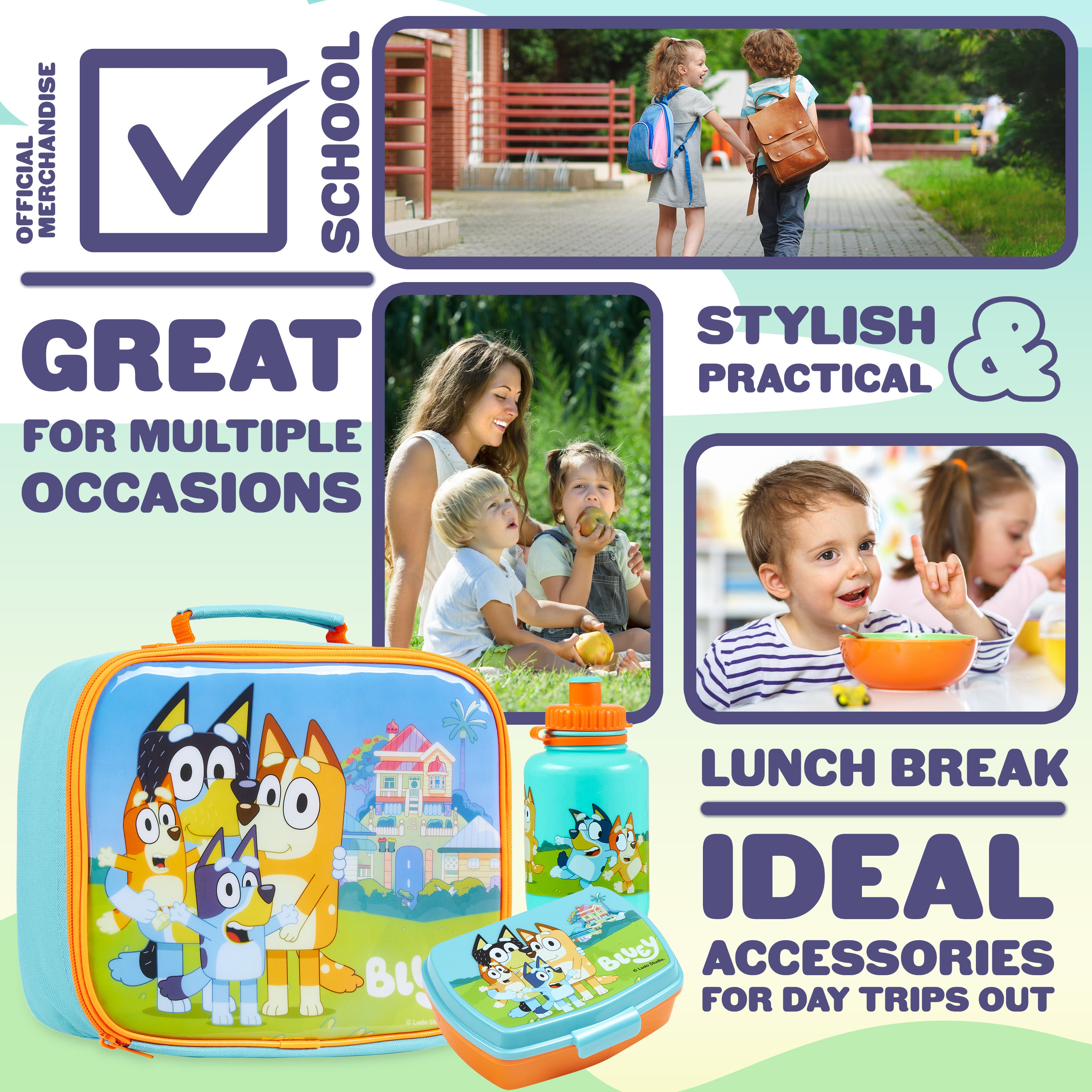bluey-set-repas-enfant-3-pi-ces-sac-isotherme-430-ml image 4
