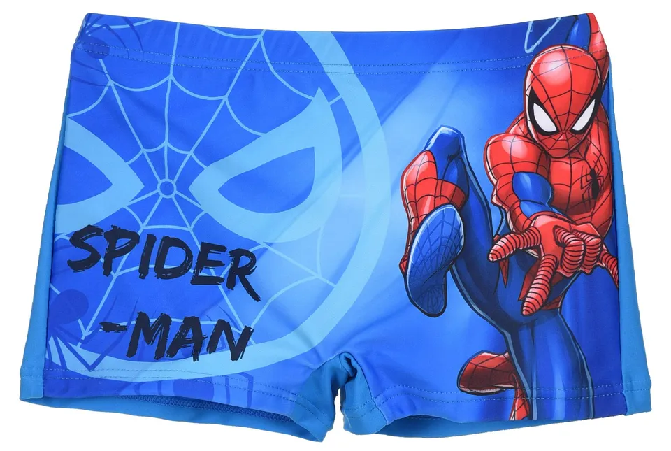 marvel-spiderman-boxer-maillot-de-bain-gar-on-rouge image 1