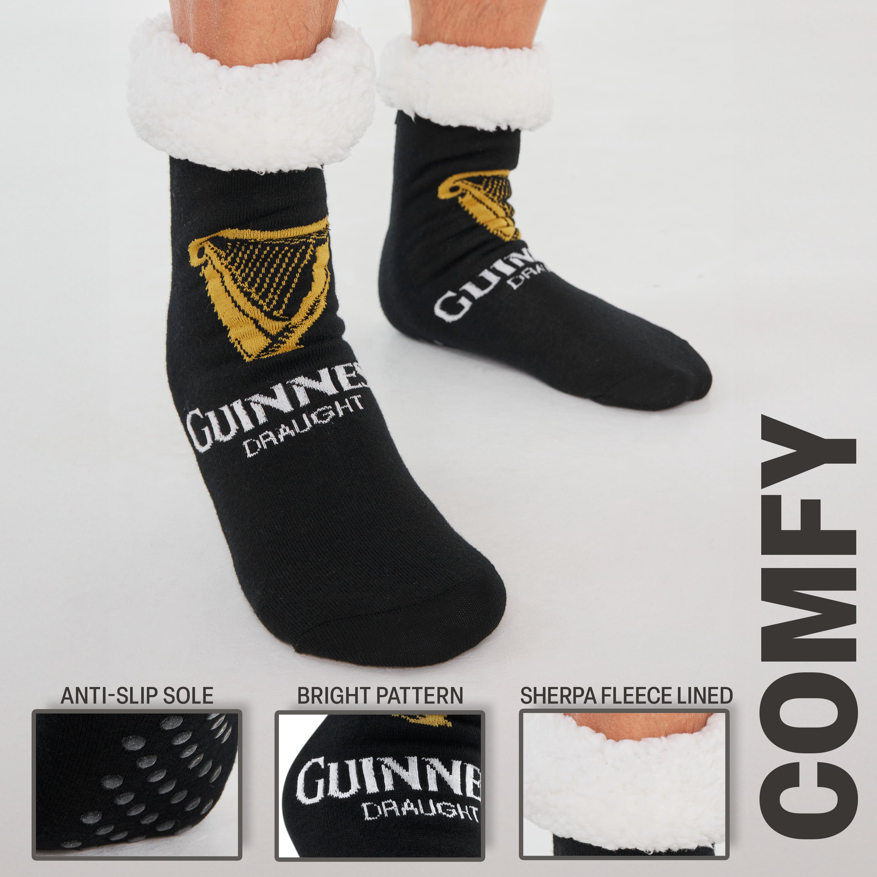 guinness-chaussons-chaussettes-homme-pilou-antid-rapant image 5