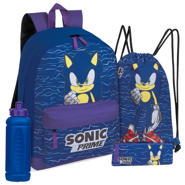 sac-cole-sonic-enfant-4-pi-ces-dos-gourde image 1