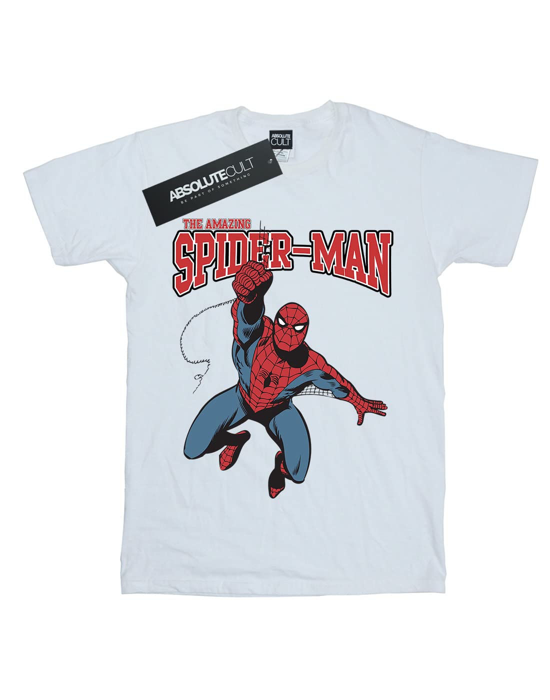 marvel-spider-man-leap-t-shirt-fille-coton image 2