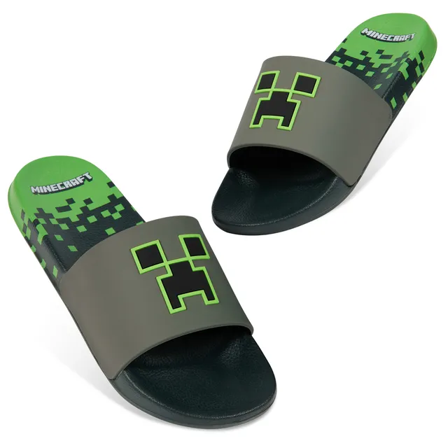 minecraft-claquettes-gar-on-creeper-pointure-3-4-antid-rapantes image 1