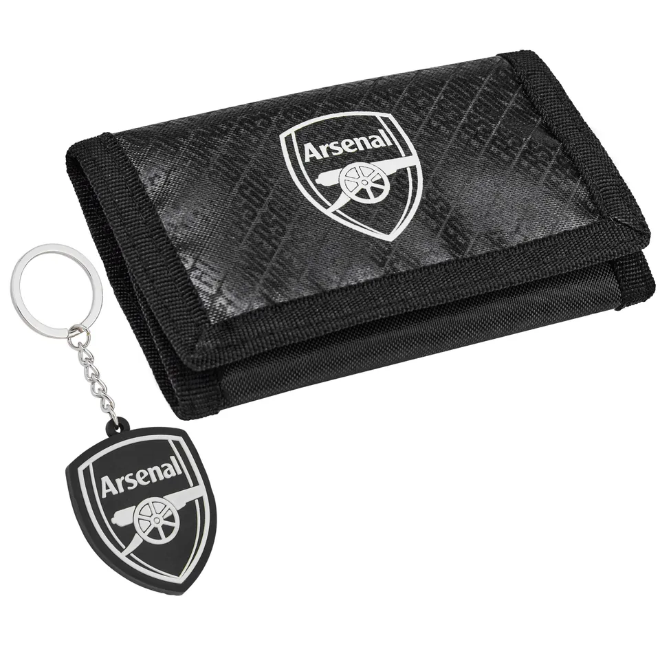 arsenal-portefeuille-triple-gar-on-porte-cl-s-logo-supporter image 1