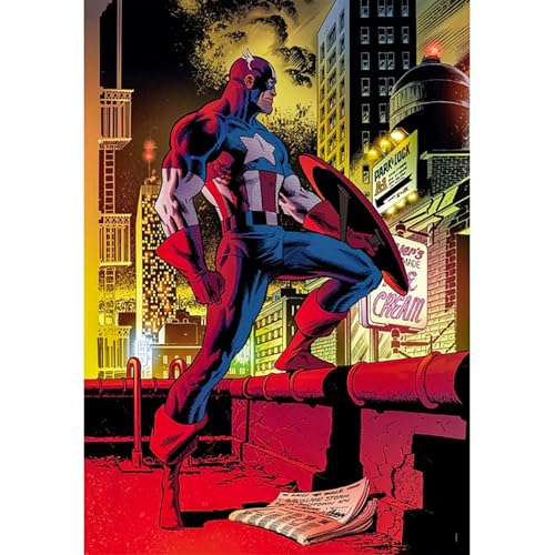 clementoni-puzzle-marvel-captain-america-1000-pieces image 5